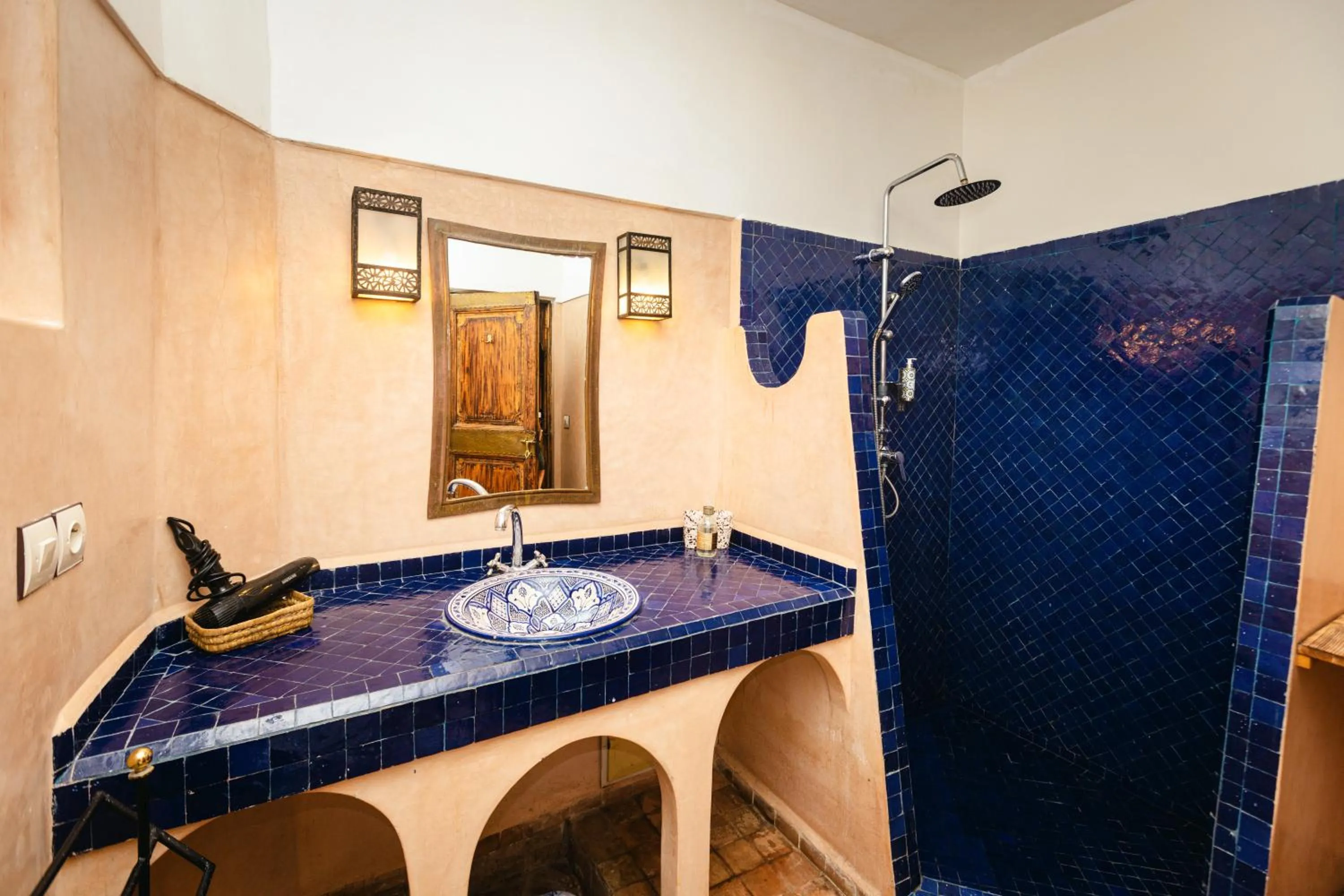 Bathroom in Riad Anya & SPA