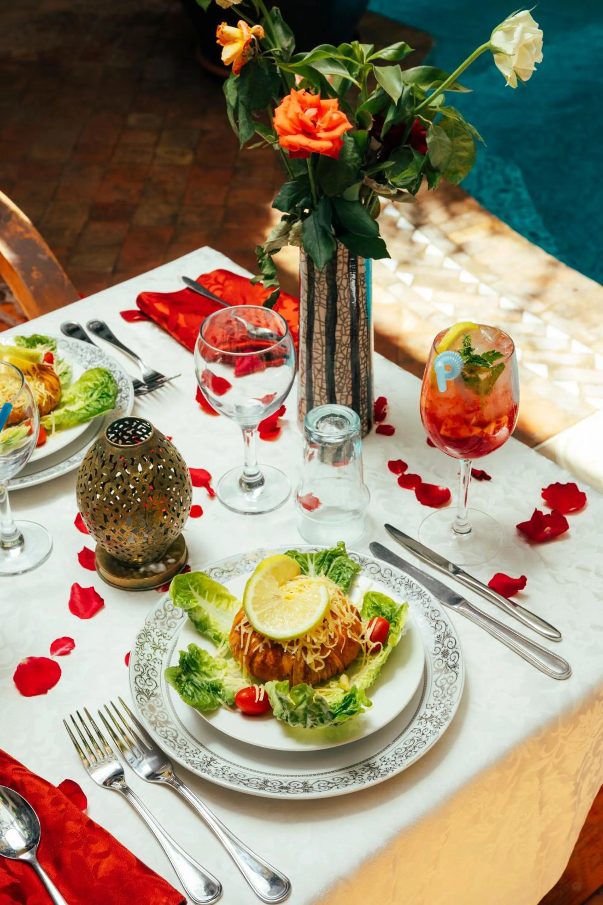 Restaurant/places to eat in Riad Anya & SPA