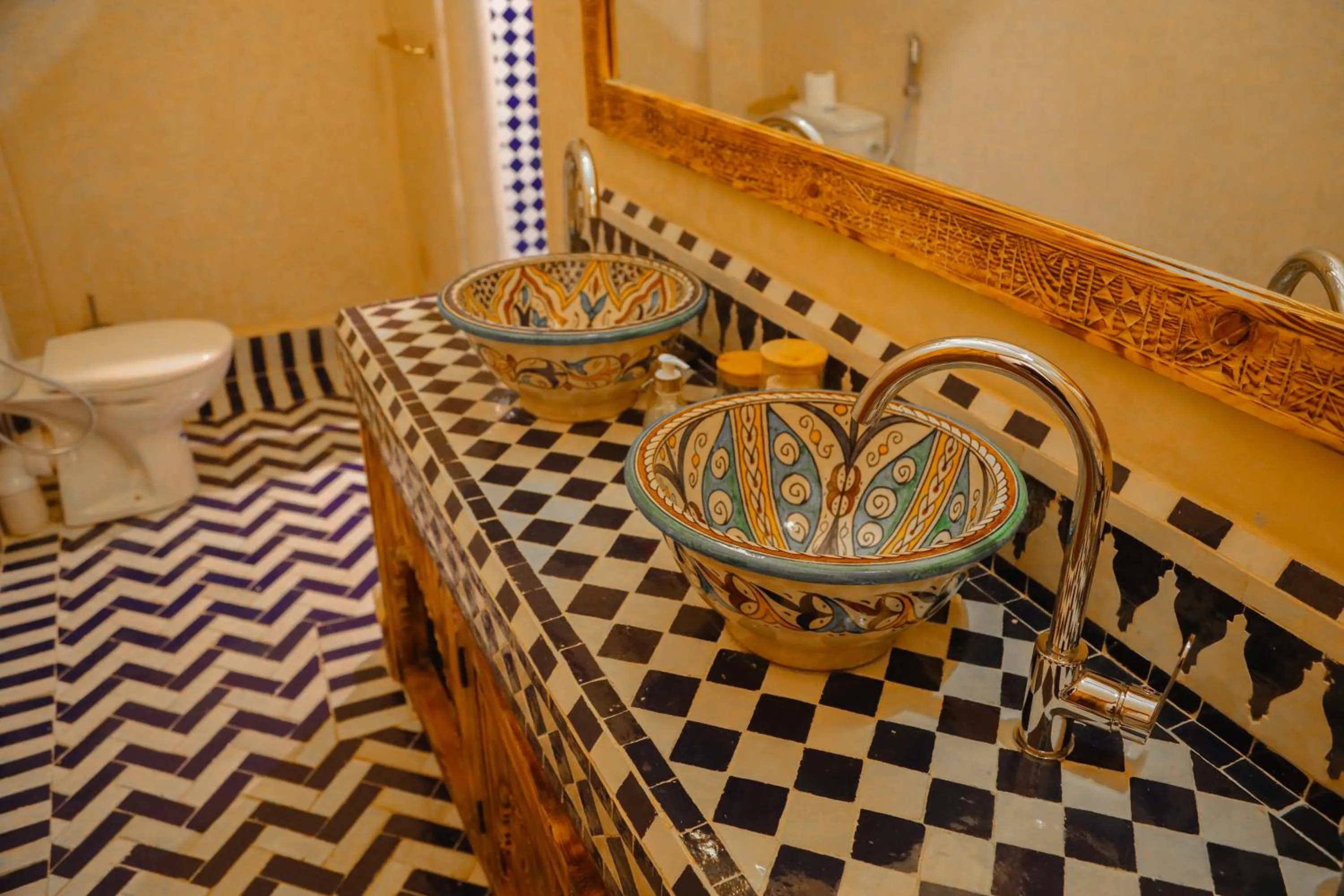 Bathroom in Riad Anya & SPA