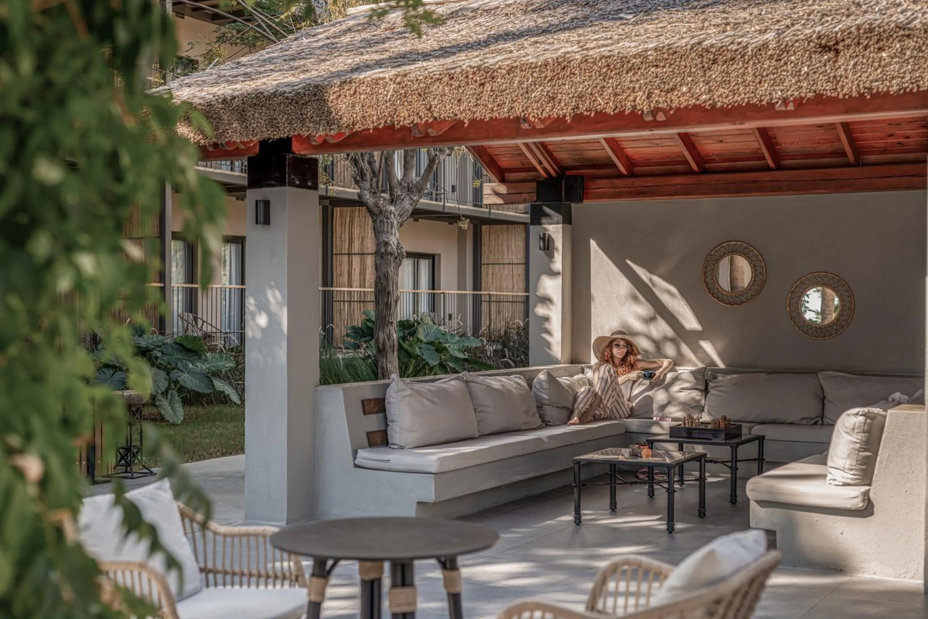 Seating area in Balmy Beach Resort Kemer