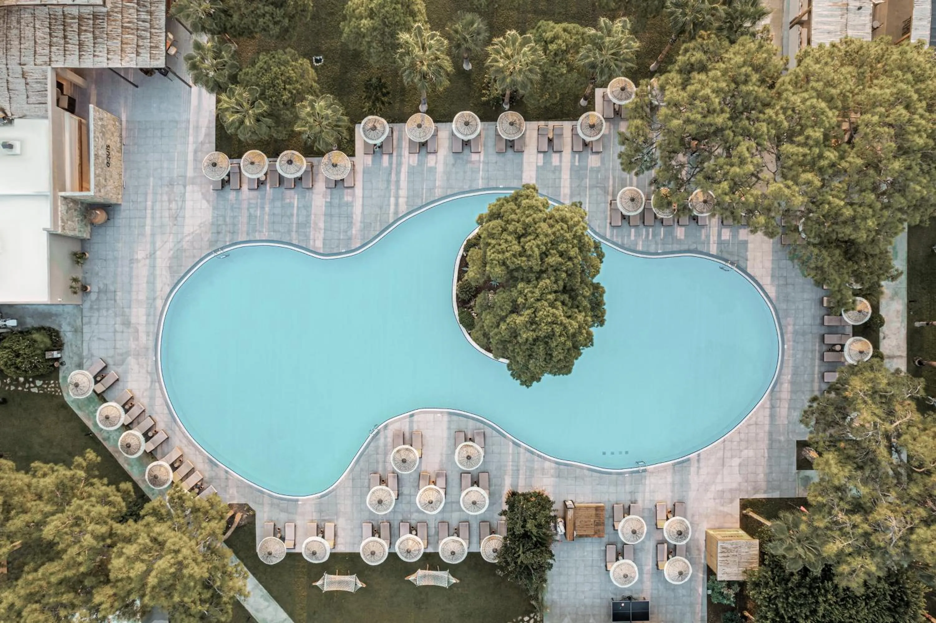 Bird's eye view in Balmy Beach Resort Kemer