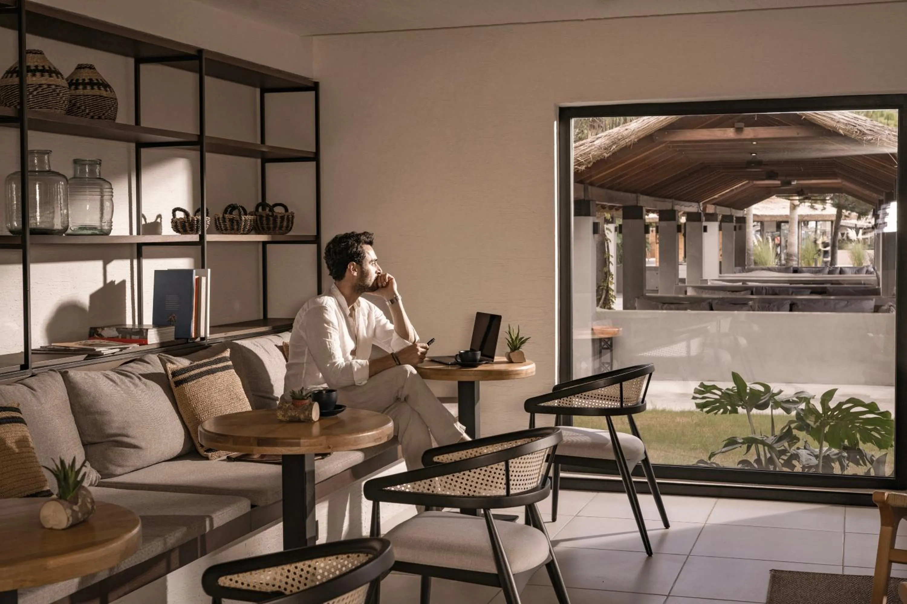 Seating area in Balmy Beach Resort Kemer