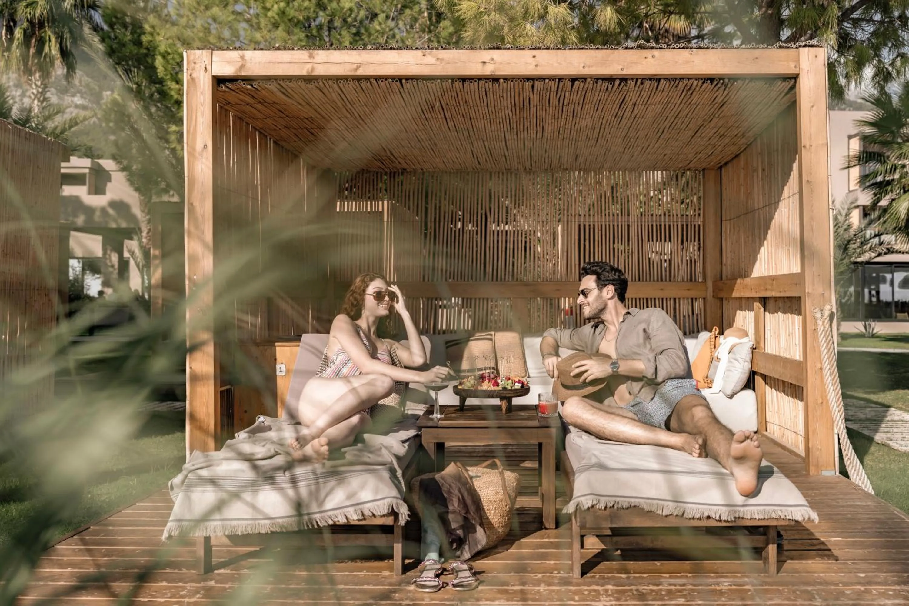 Garden view in Balmy Beach Resort Kemer