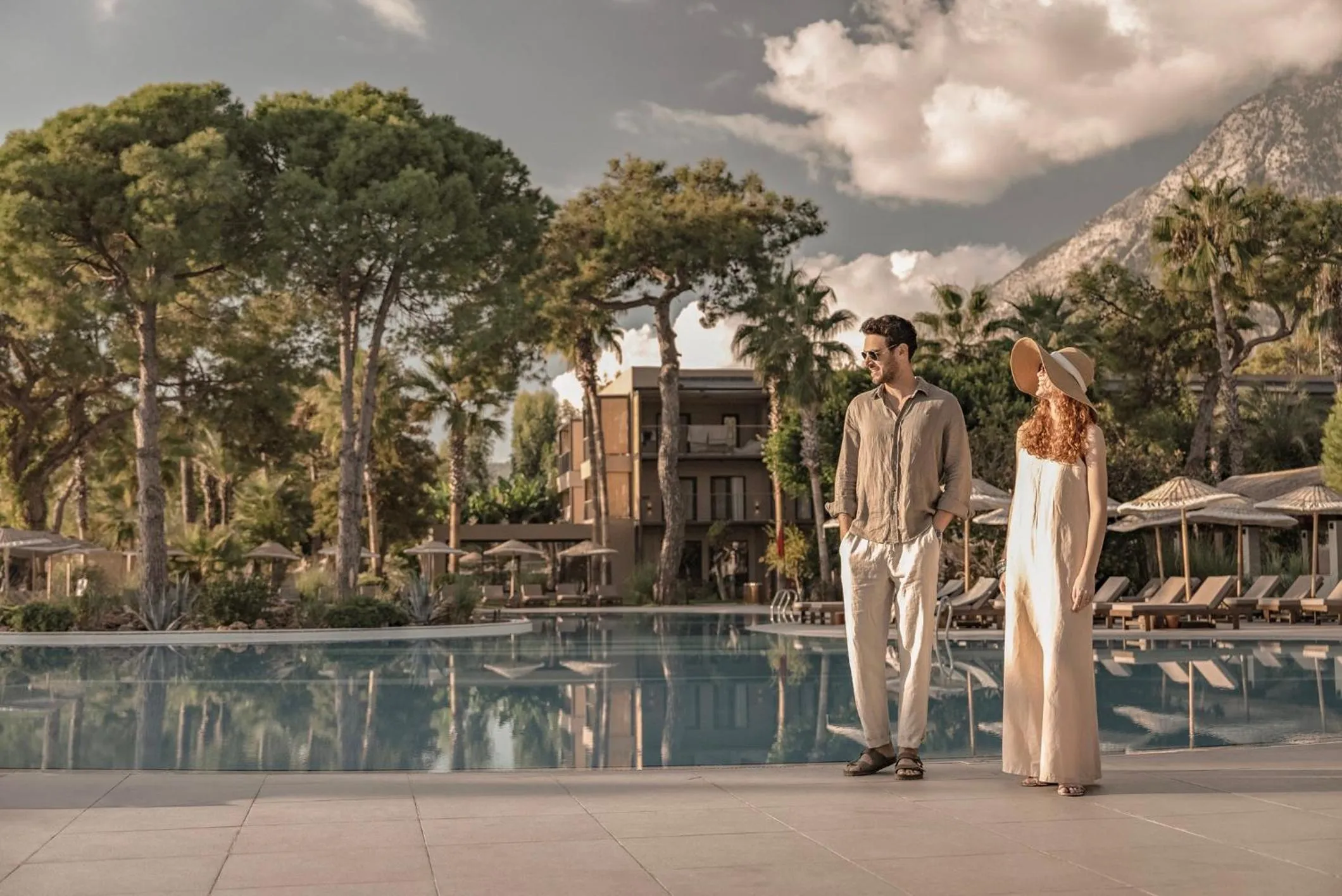 Swimming pool in Balmy Beach Resort Kemer