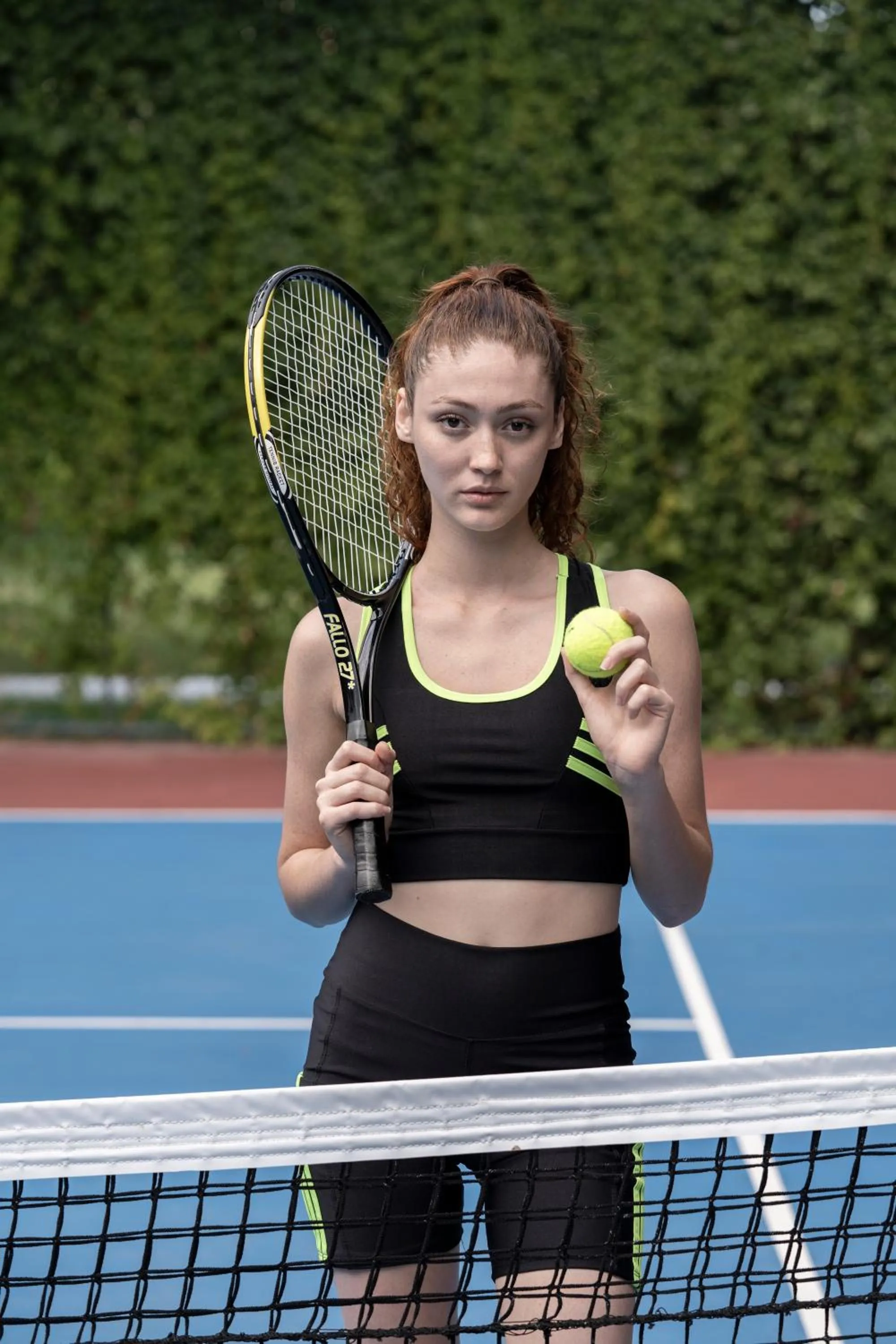 Tennis court in Balmy Beach Resort Kemer