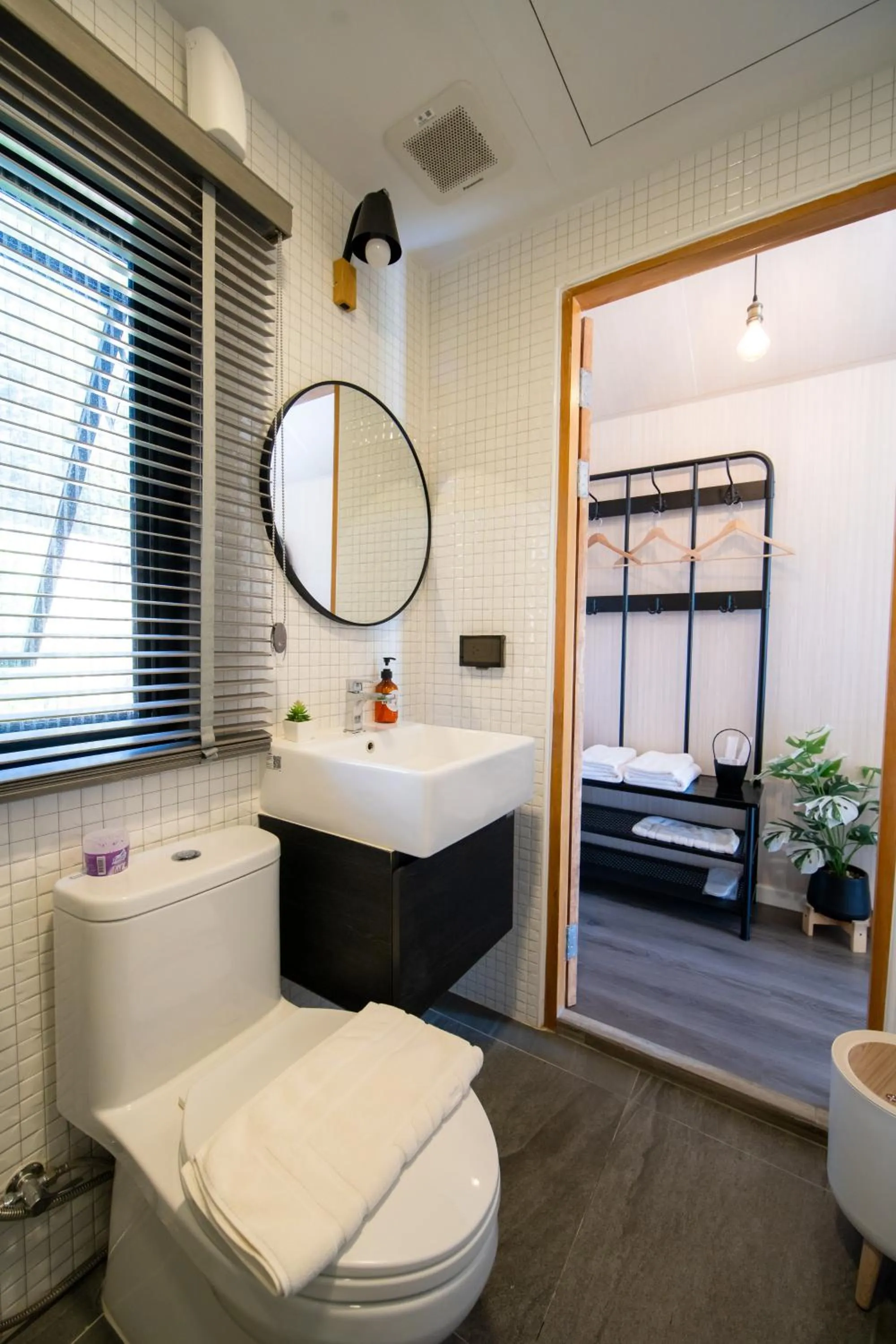 Bathroom, Bed in Thara Dara Khaoyai