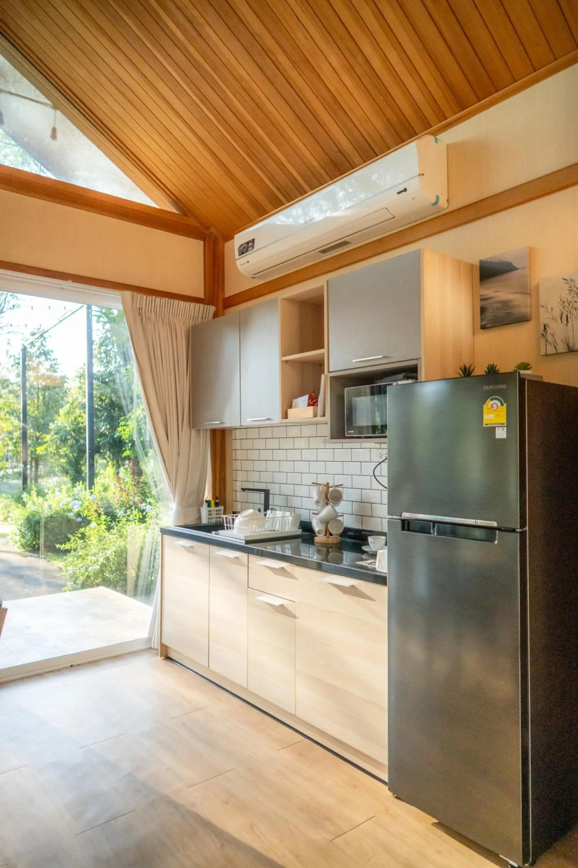 kitchen in Thara Dara Khaoyai