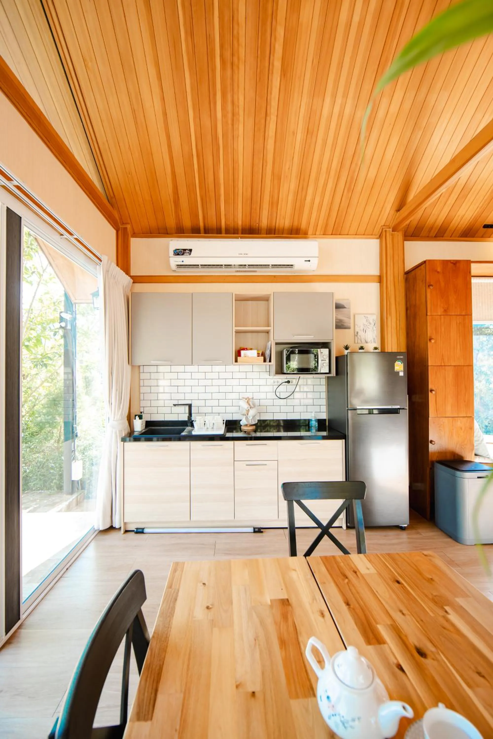 kitchen in Thara Dara Khaoyai