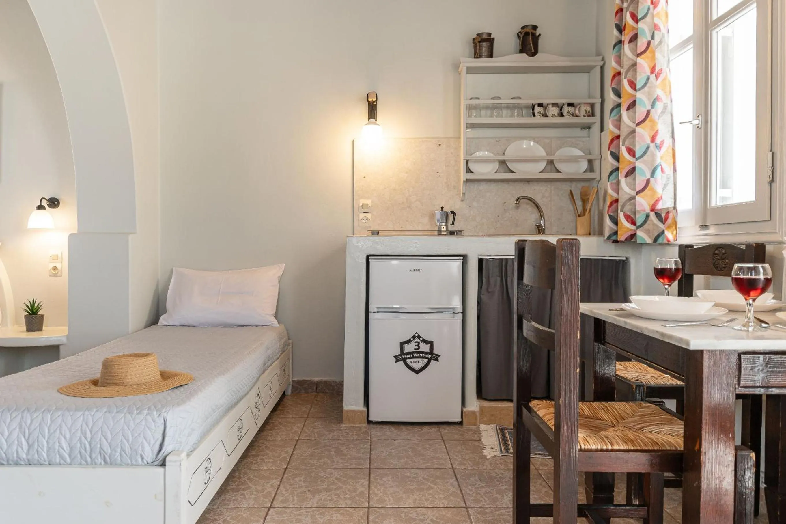 Shower in Michalios Luxury Apartments