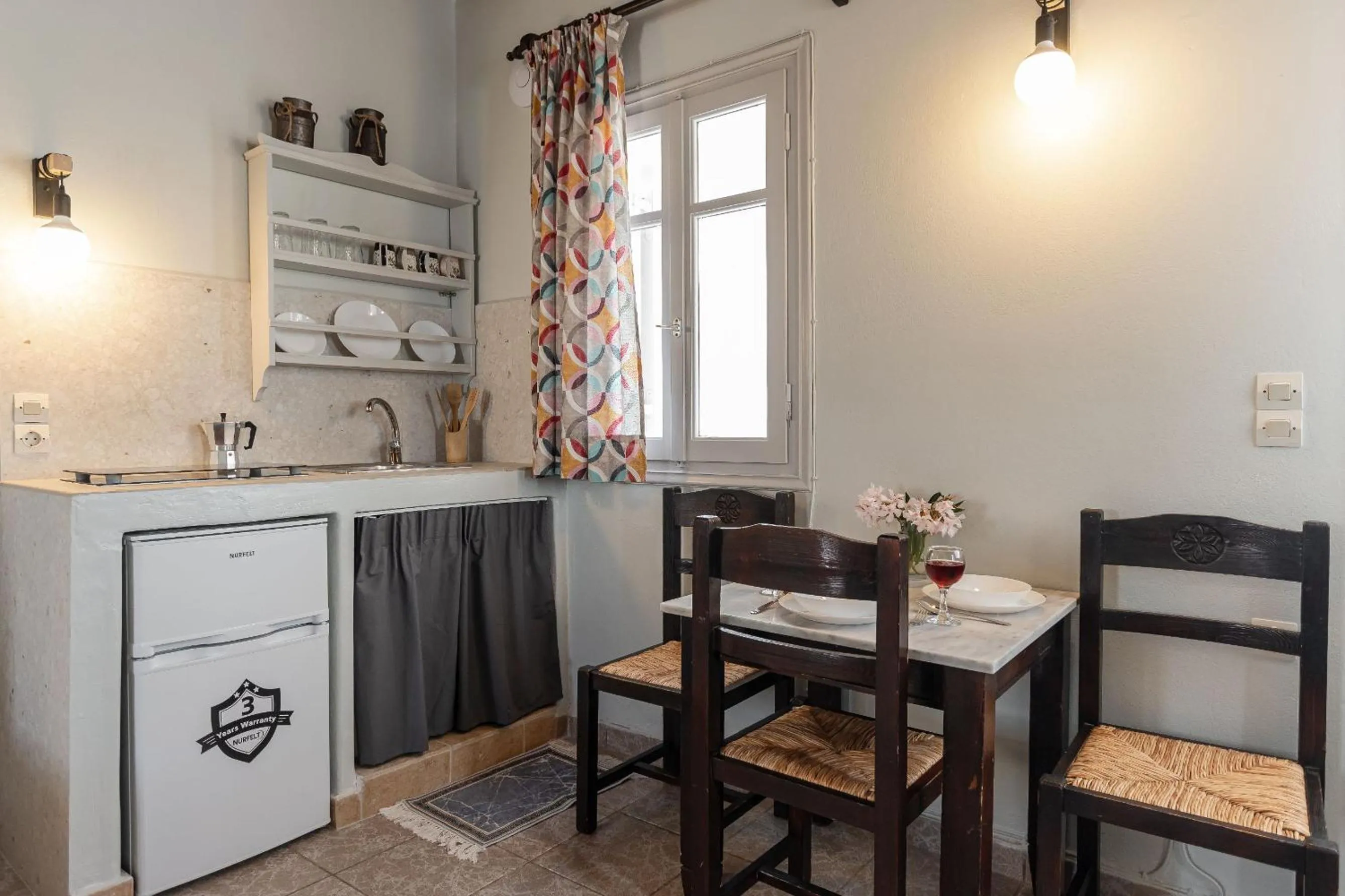 Patio in Michalios Luxury Apartments