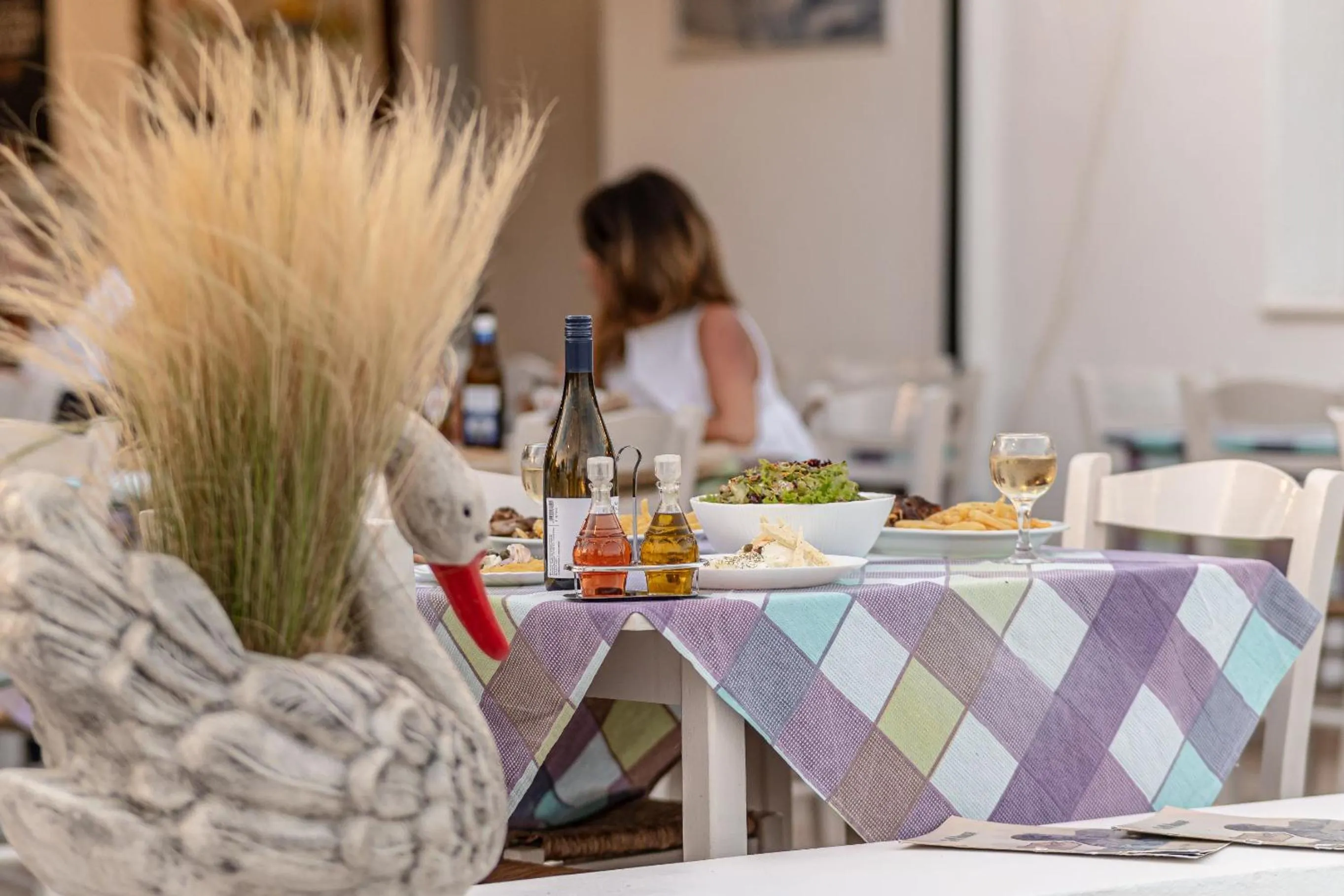 Patio in Michalios Luxury Apartments