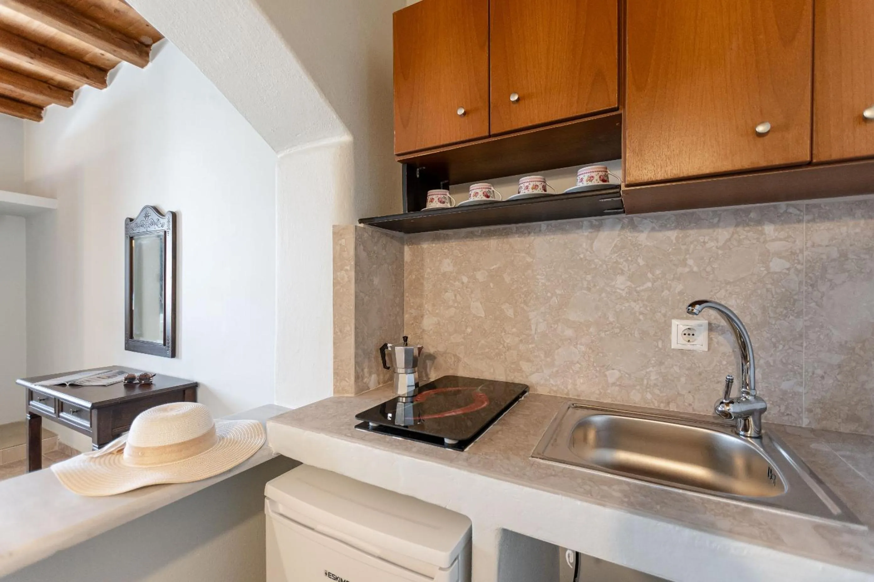 Shower in Michalios Luxury Apartments