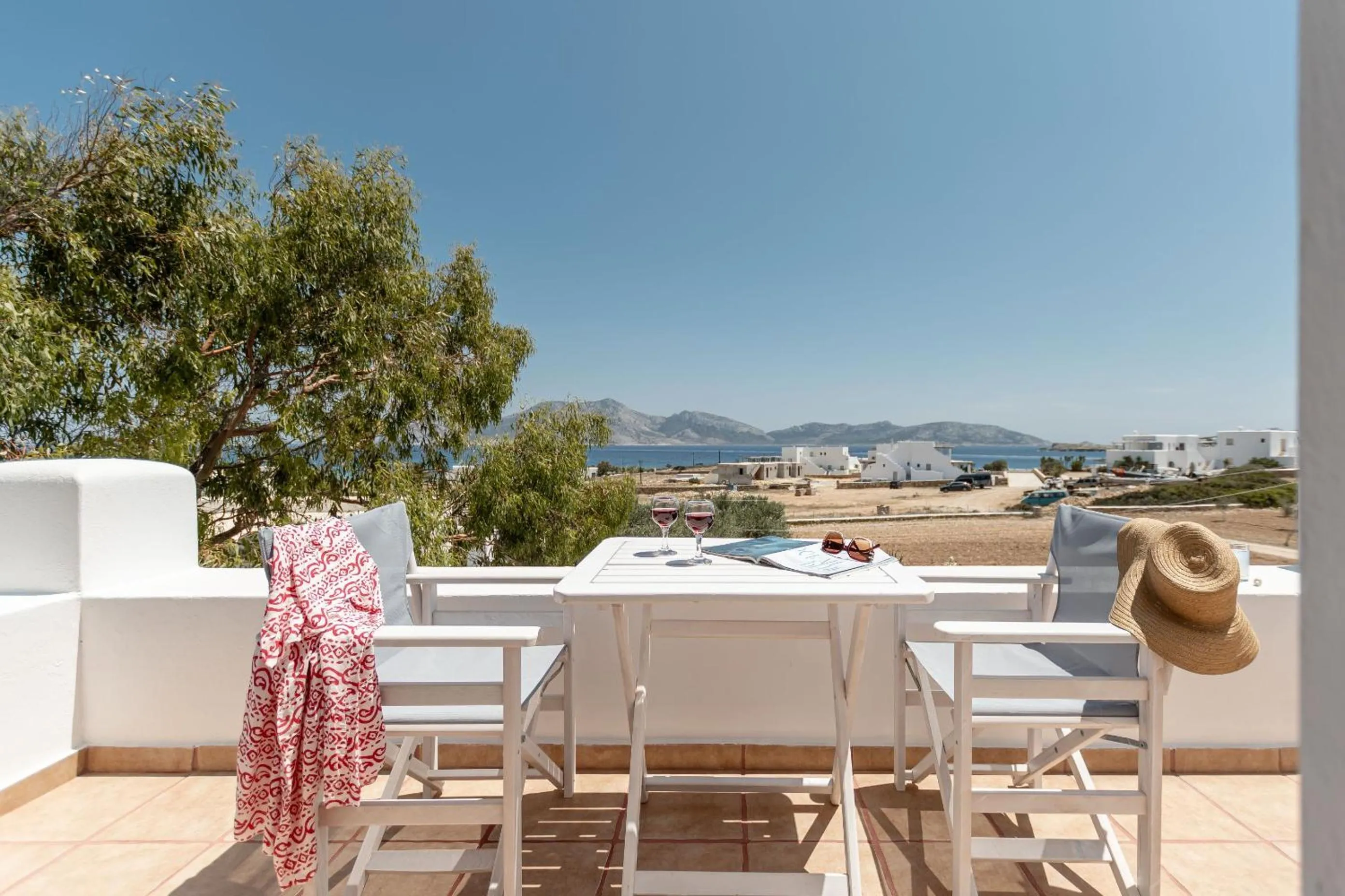 Patio in Michalios Luxury Apartments