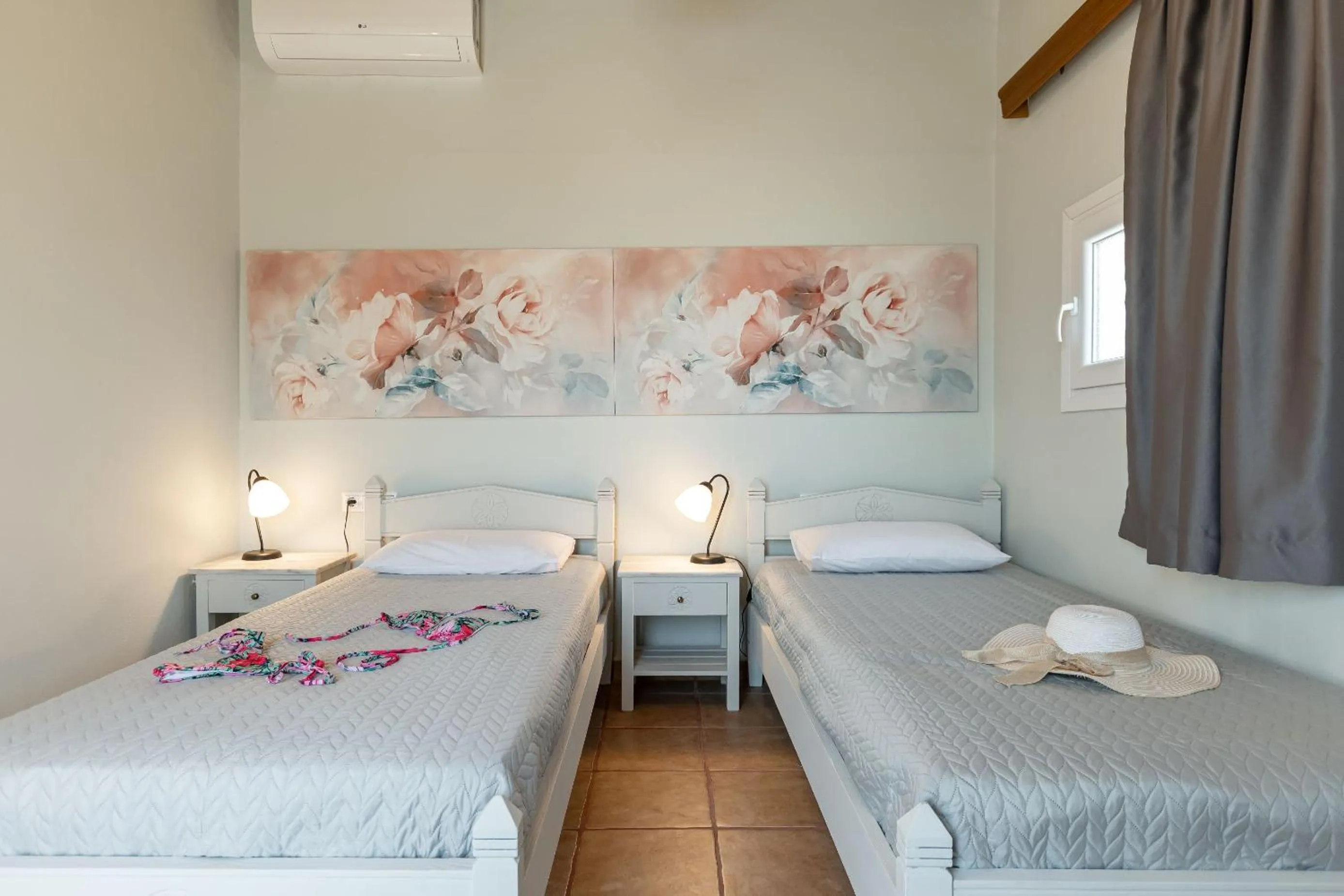 Shower in Michalios Luxury Apartments