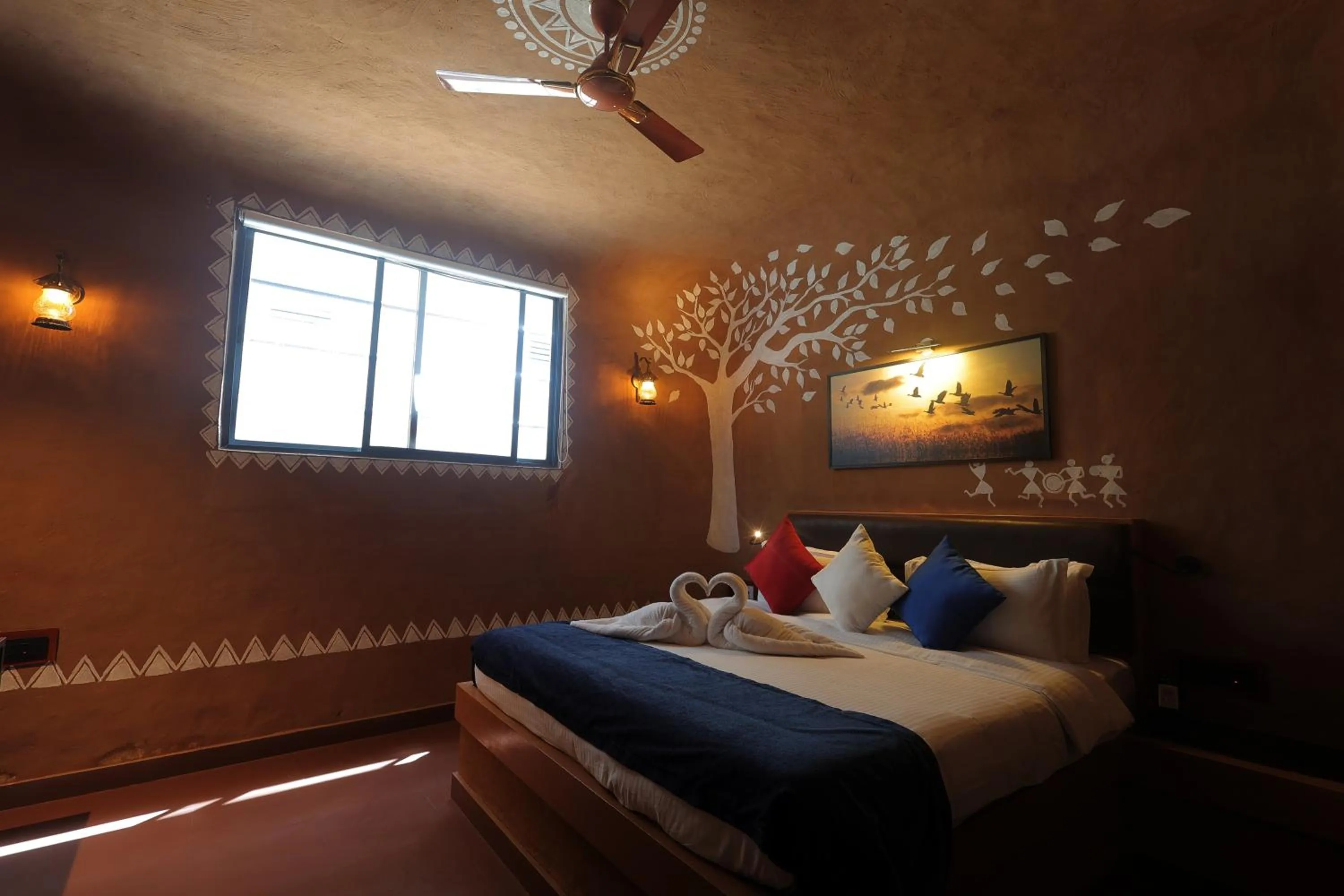 Bed in MJ Avyanna Resort & Convention Centre, Bengaluru