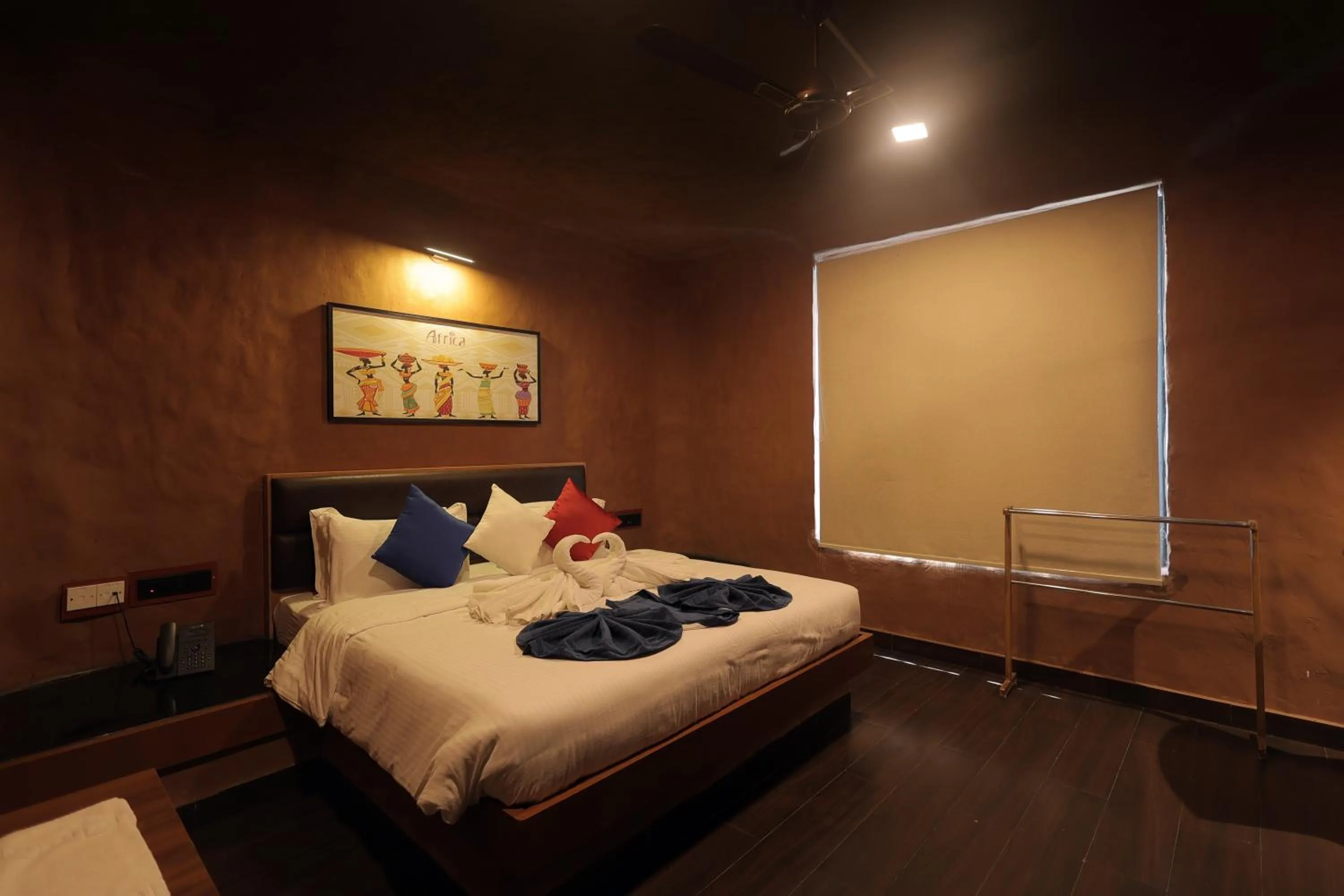 Bed in MJ Avyanna Resort & Convention Centre, Bengaluru