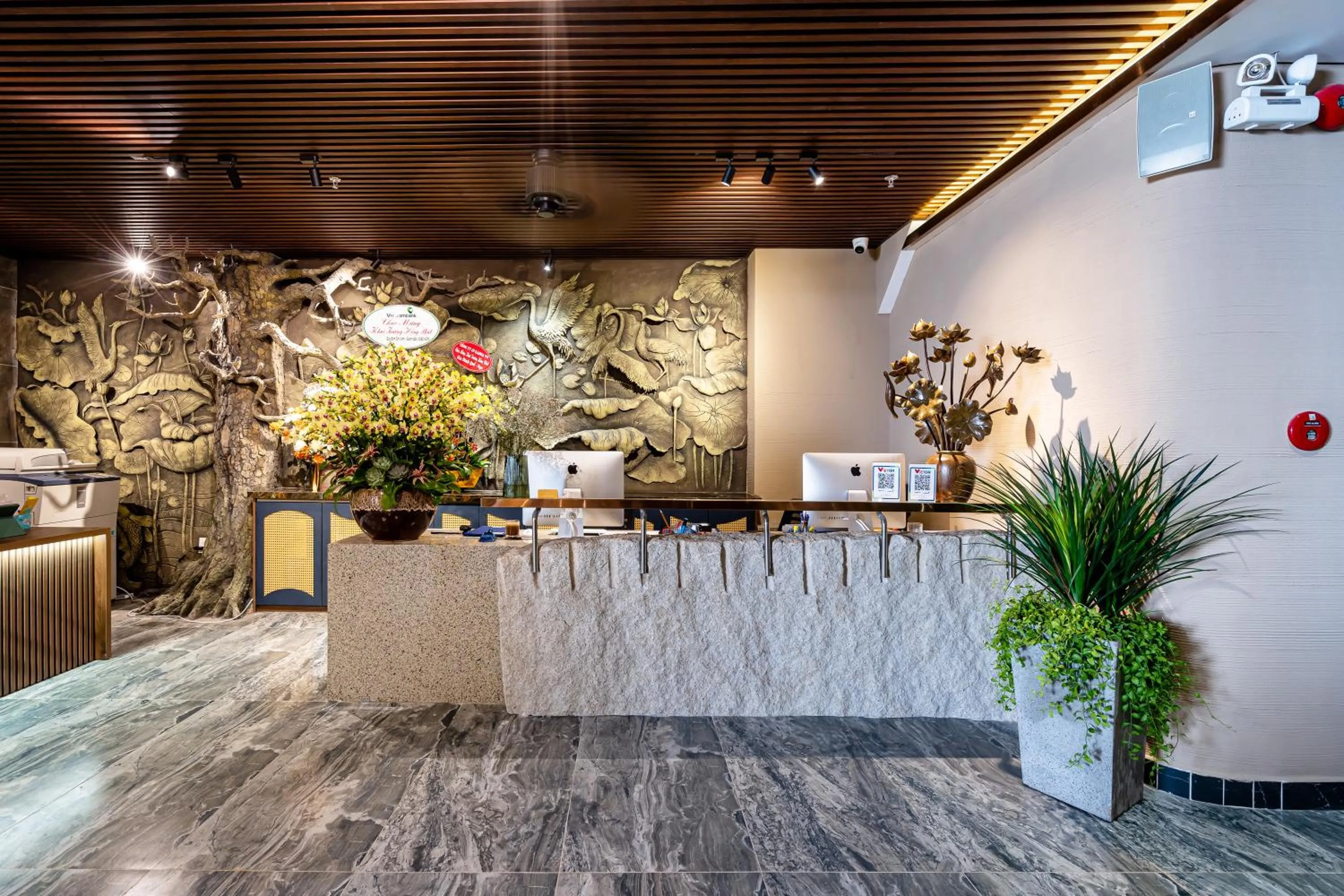 Property building in KunKin Garden Aparthotel