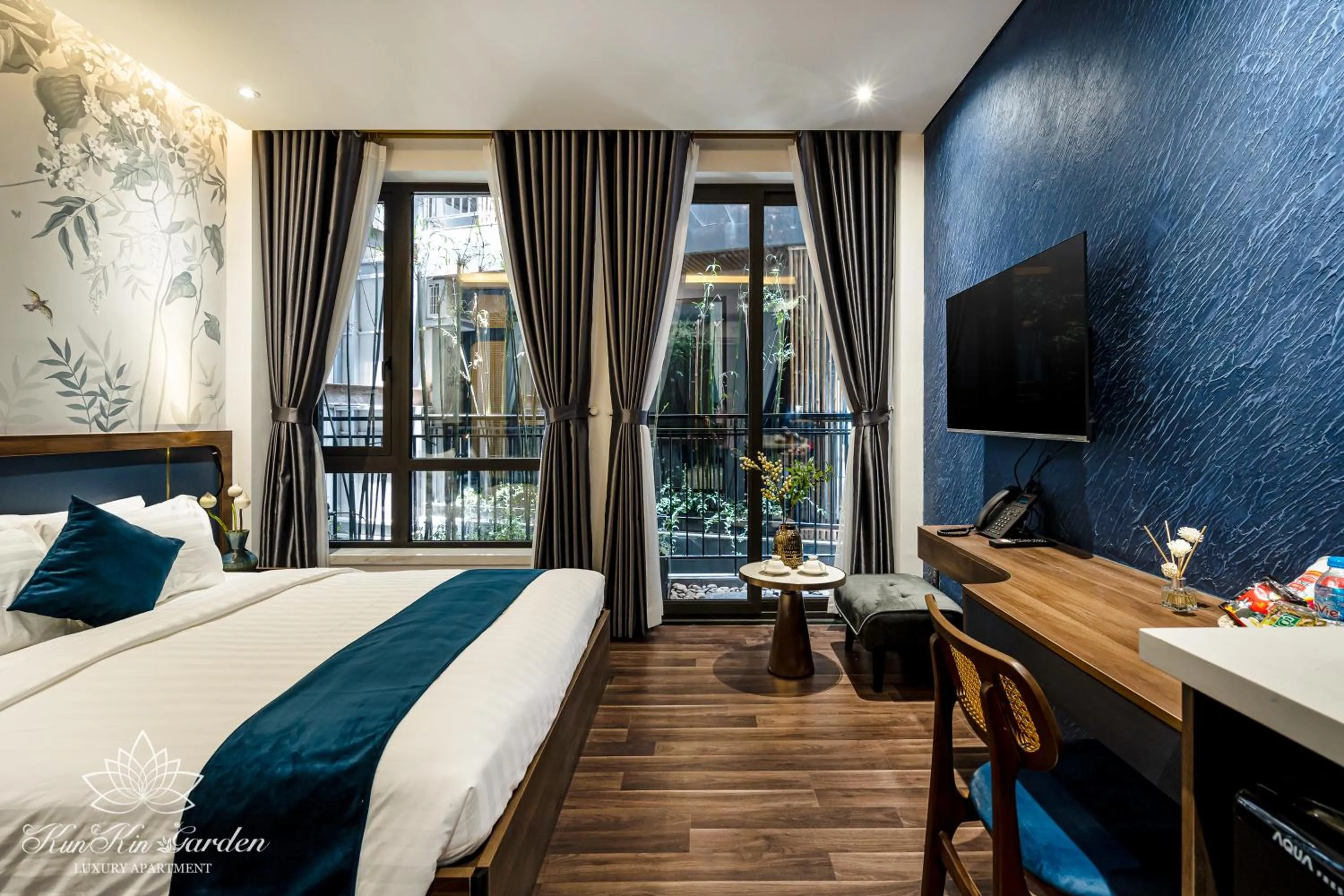 Photo of the whole room, Bed in KunKin Garden Aparthotel