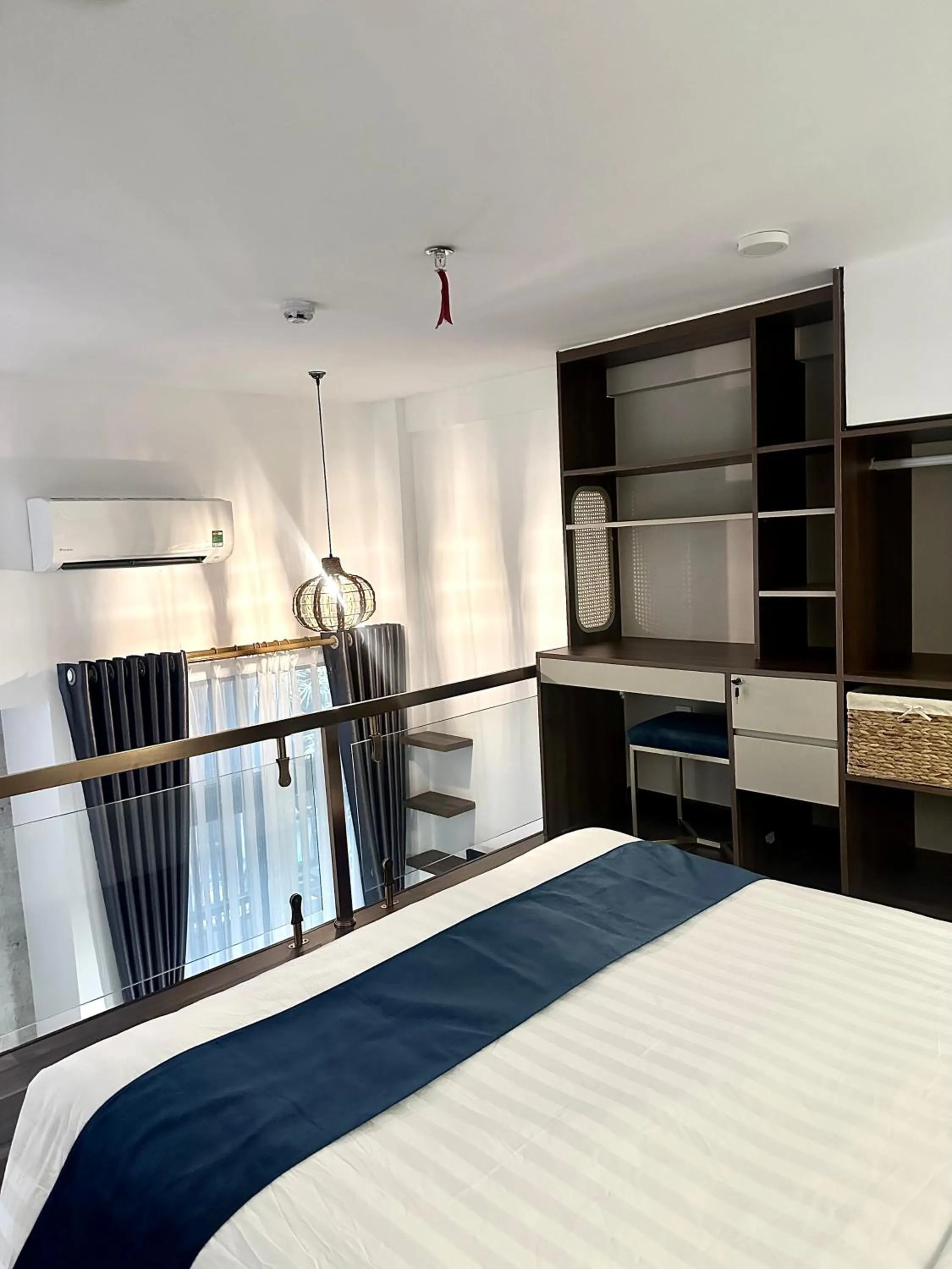 Bed in KunKin Garden Aparthotel