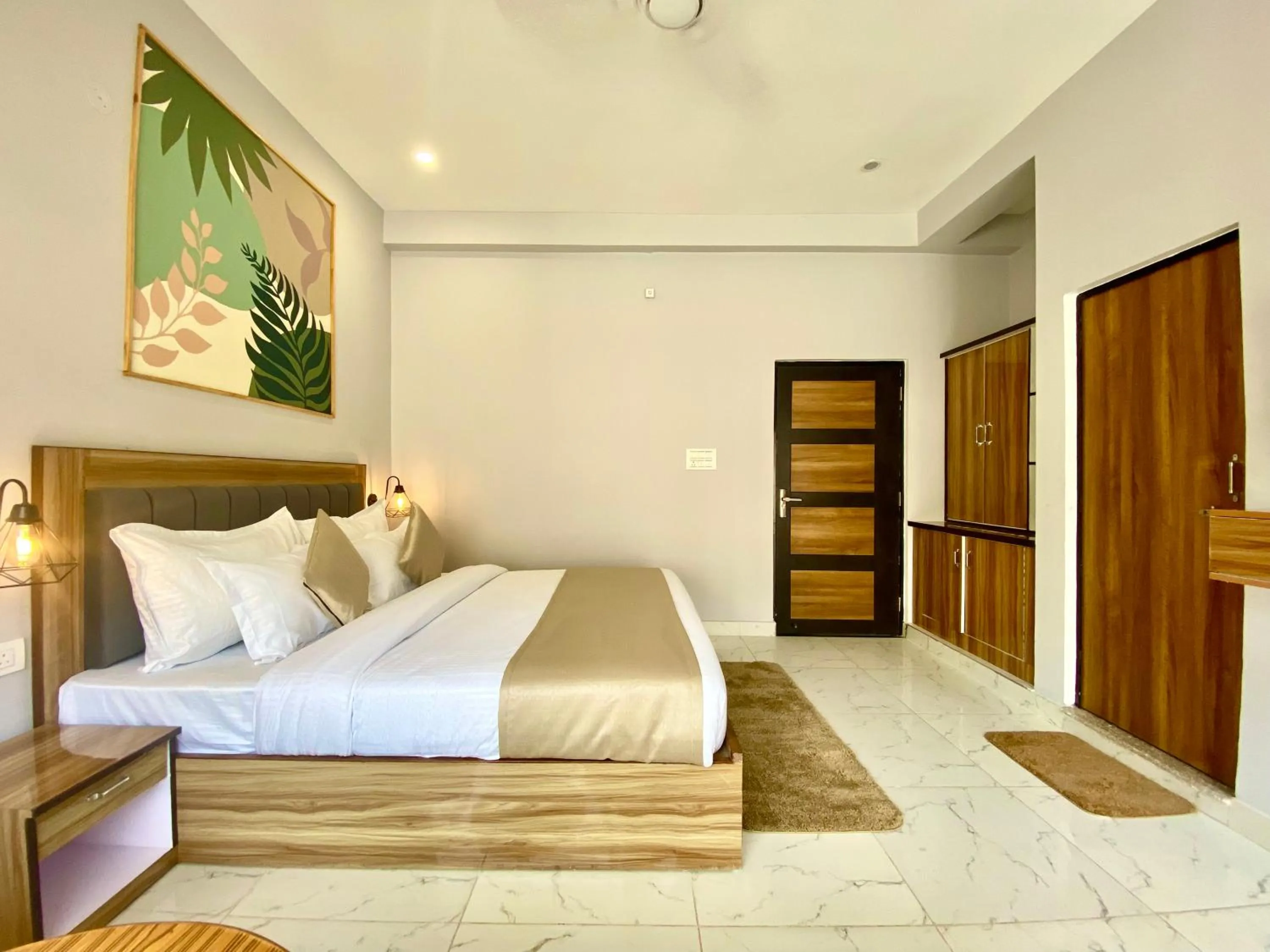 Bed in Hotel Wraveler Inn