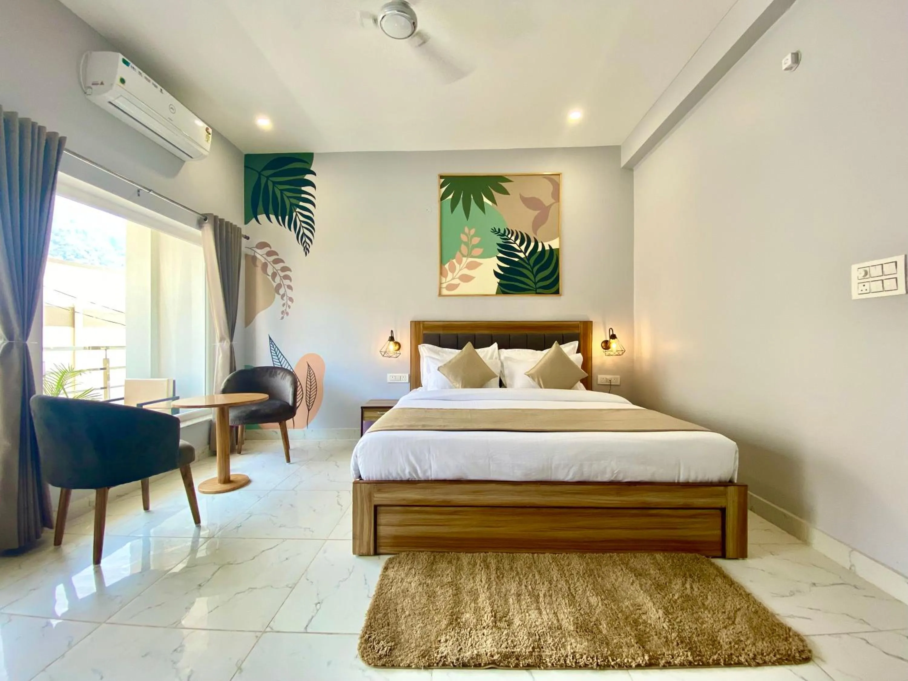 Bed in Hotel Wraveler Inn