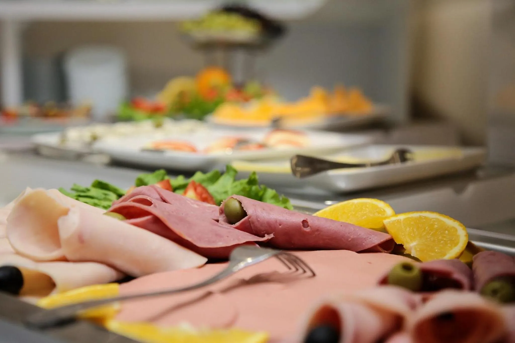 Buffet breakfast in Old Town Hotel