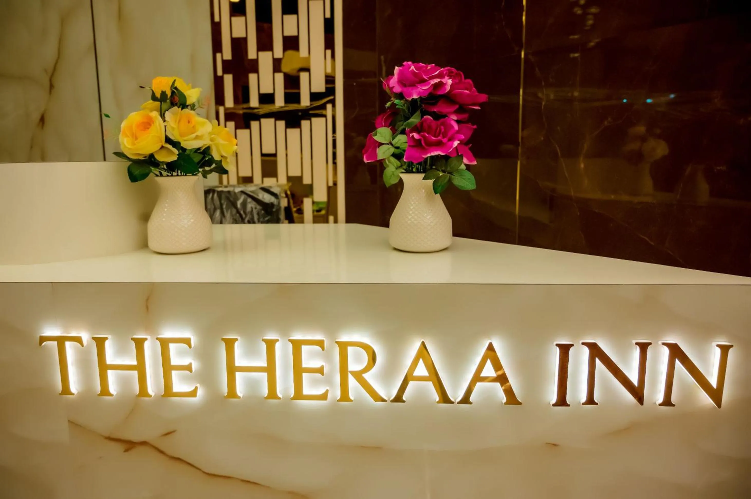 Lobby or reception in Hotel Heraa International