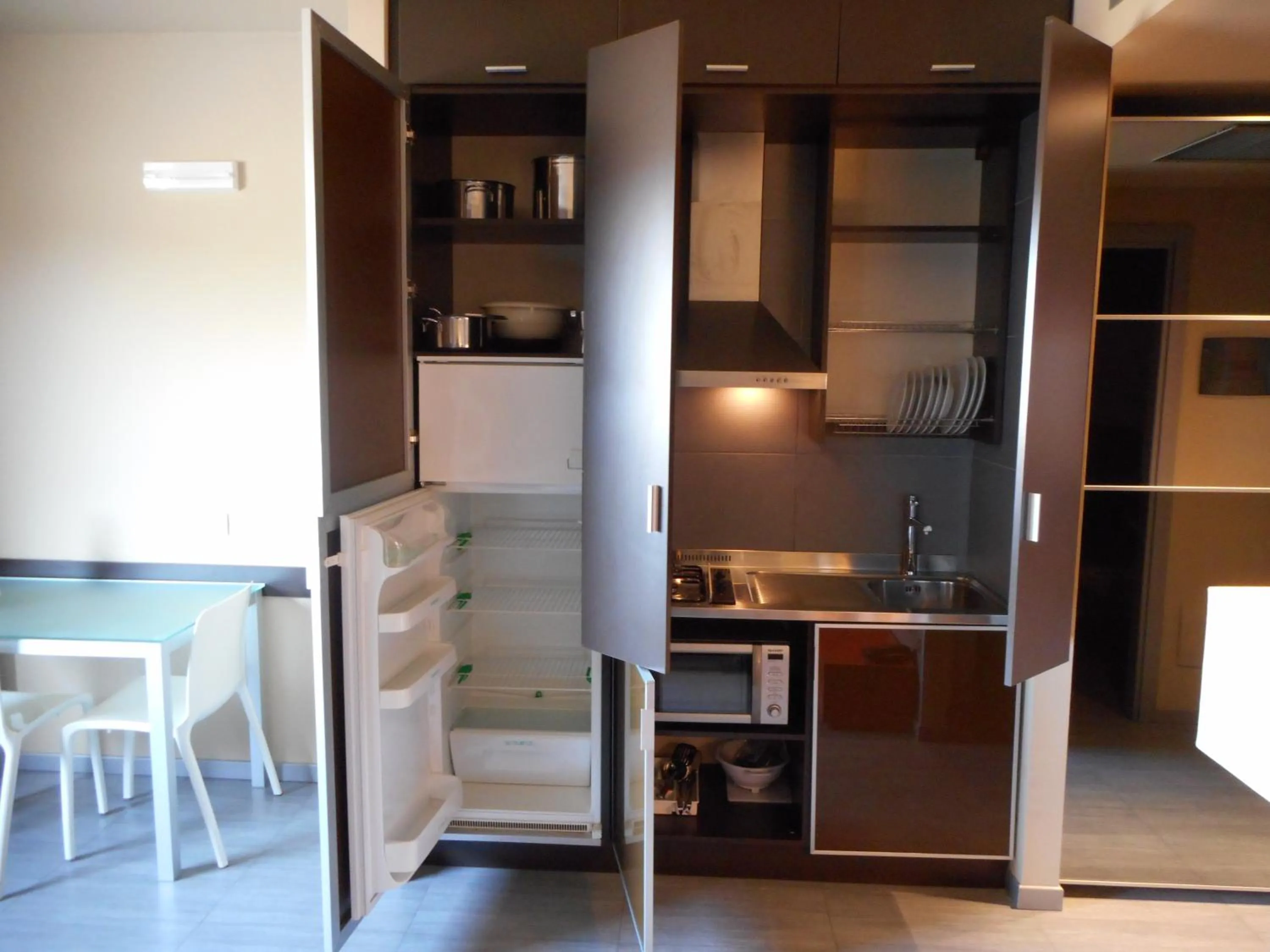 Kitchen or kitchenette in Residence San Marino
