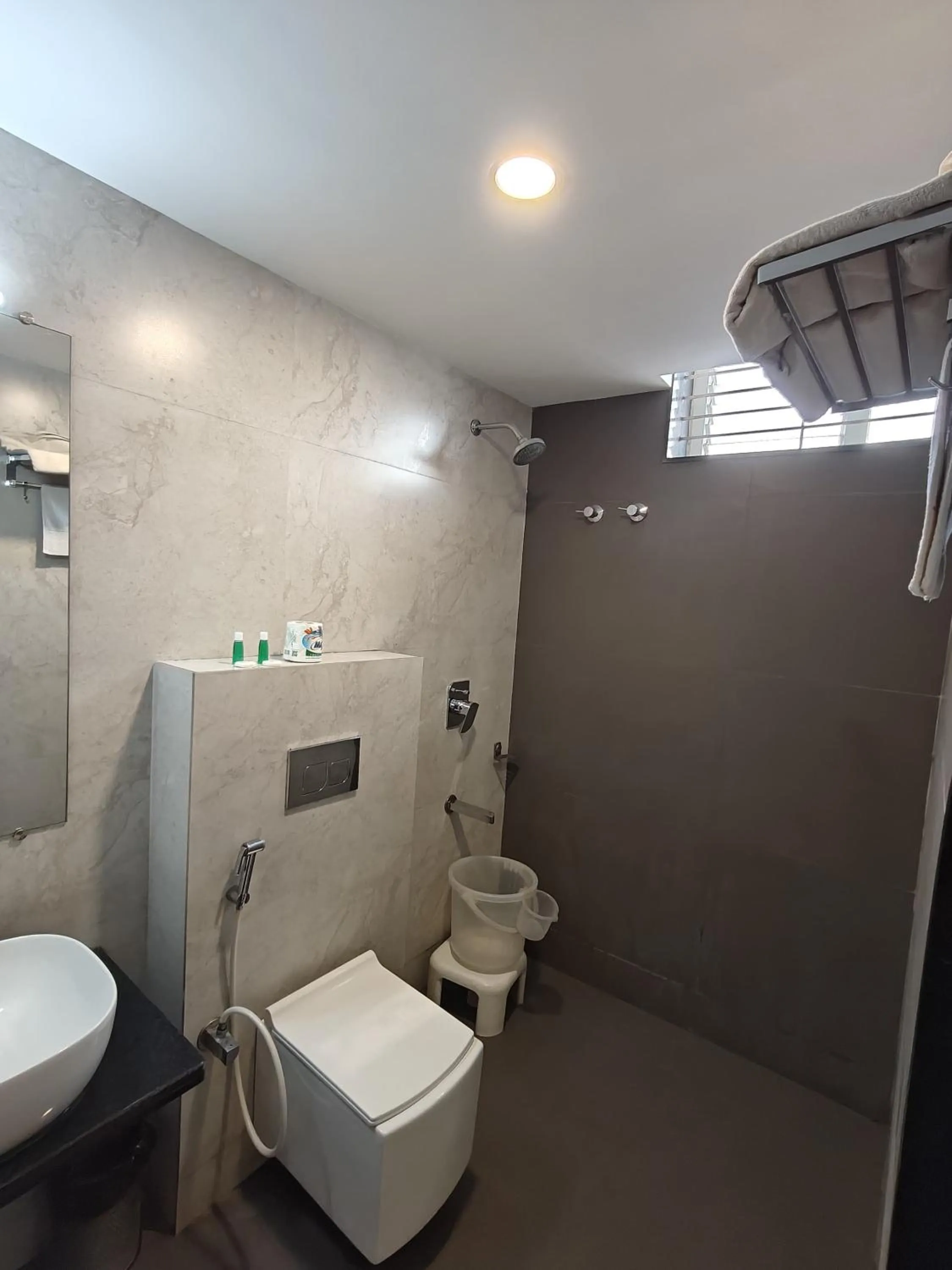 Shower in VOV Hotels Vijayapura