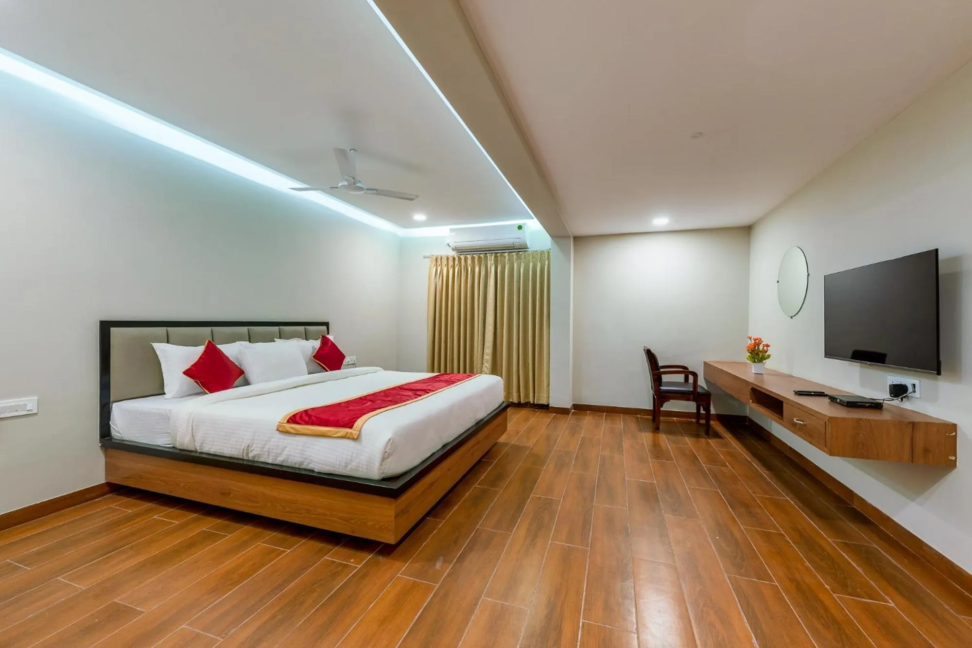 Bedroom, Bed in VOV Hotels Vijayapura