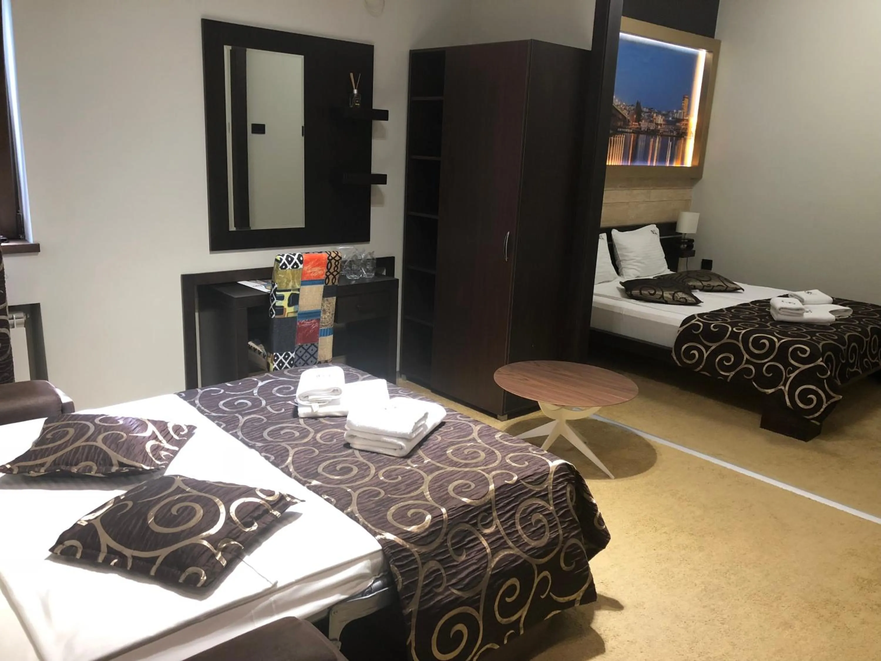 Bedroom, Bed in City Code In Joy