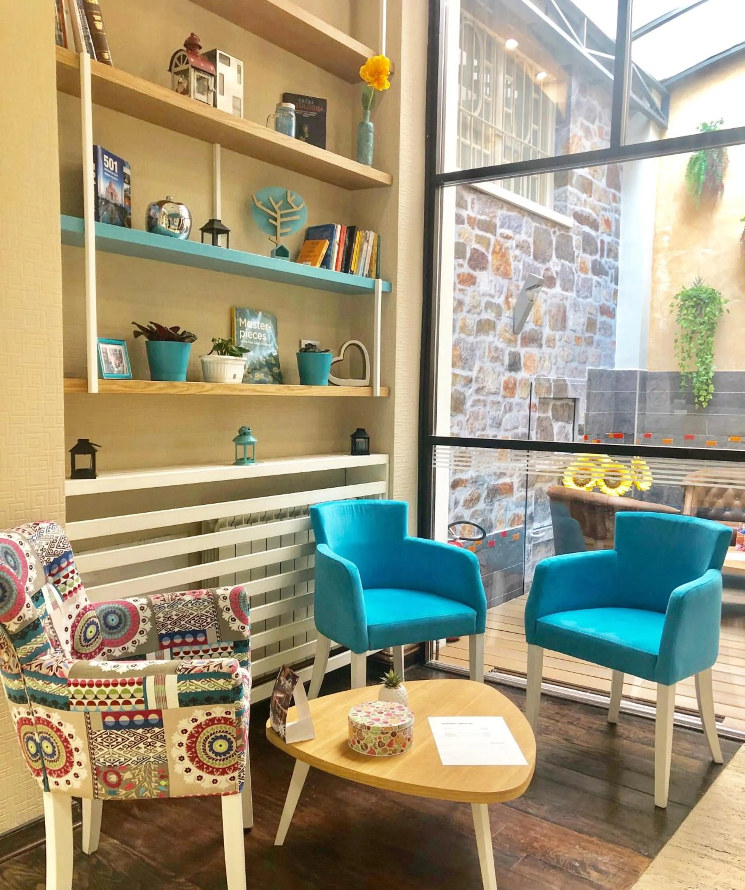 Seating area in City Code In Joy