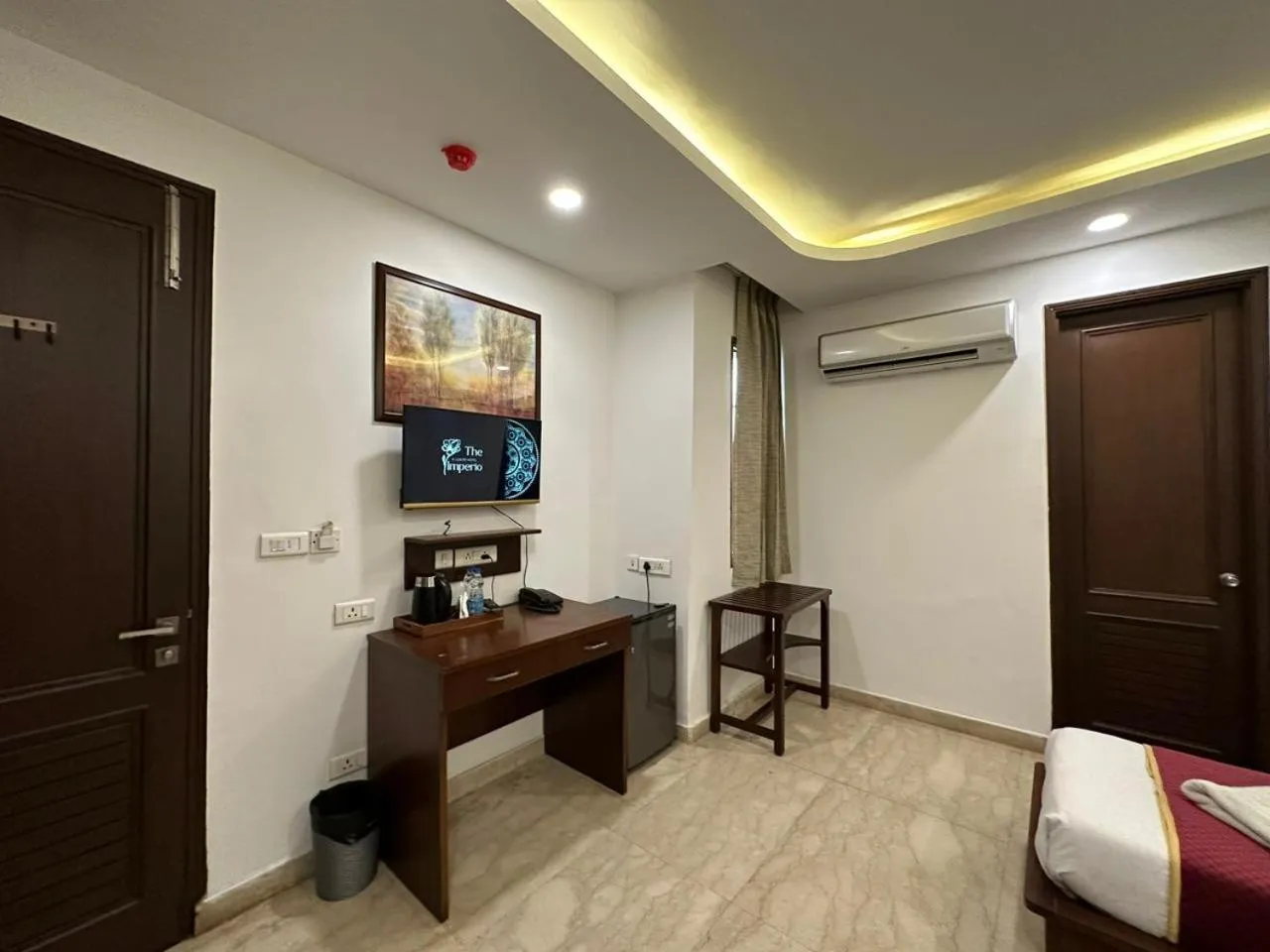 TV and multimedia, Bed in Hotel The Imperio