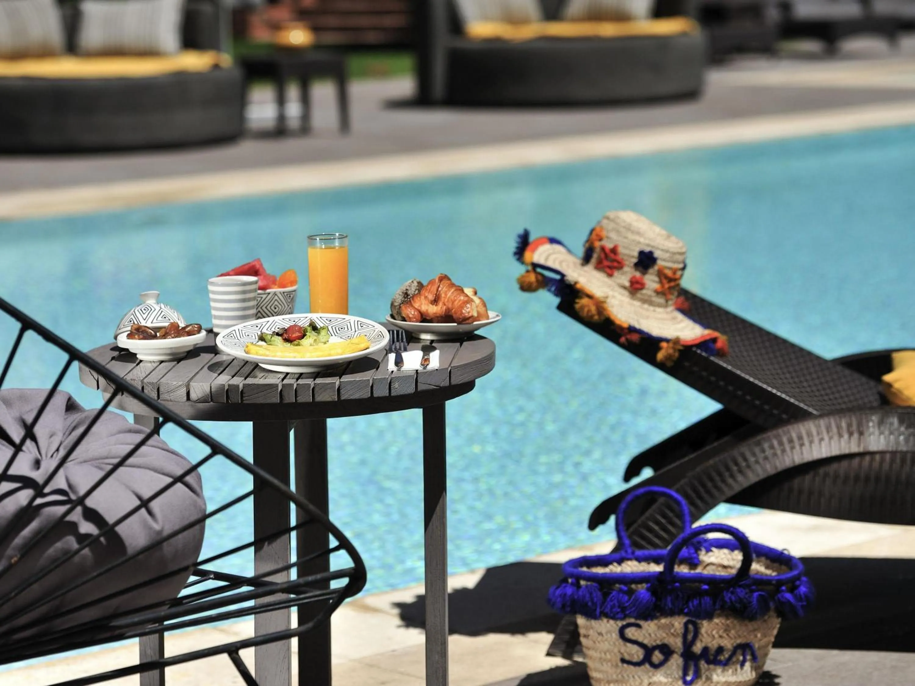 Breakfast in Novotel Marrakech Hivernage