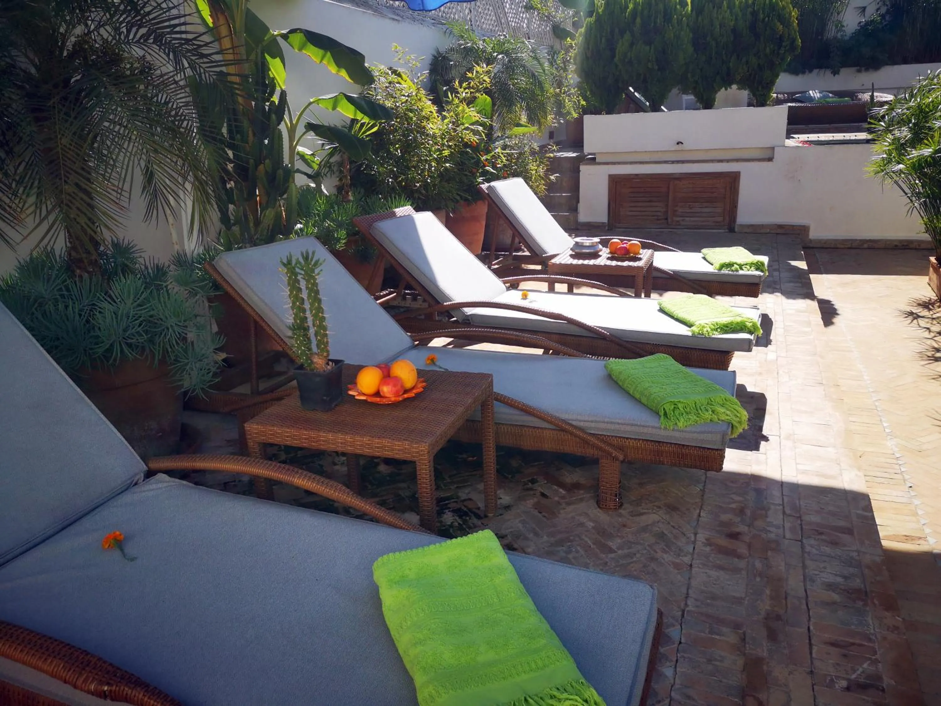 Balcony/Terrace in Riad Kalaa