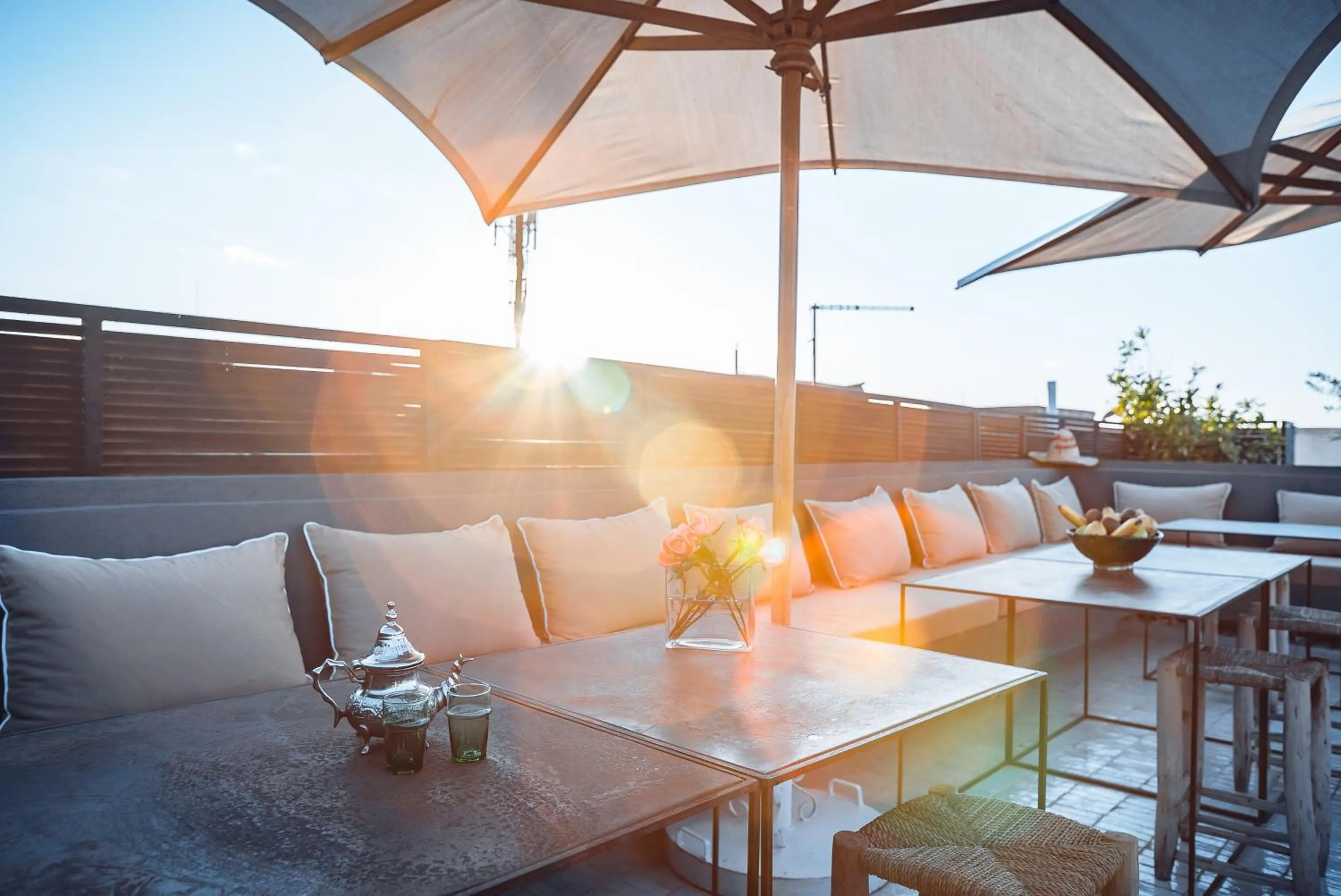Patio in Ambre Epices Medina Riad