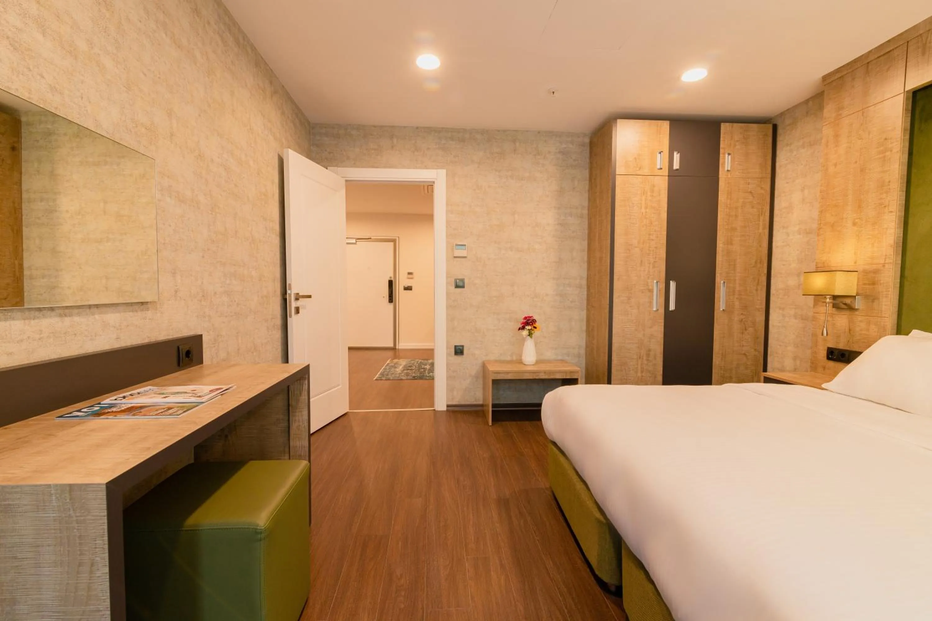 Photo of the whole room, Bed in Sabırlar City Suites Hotel