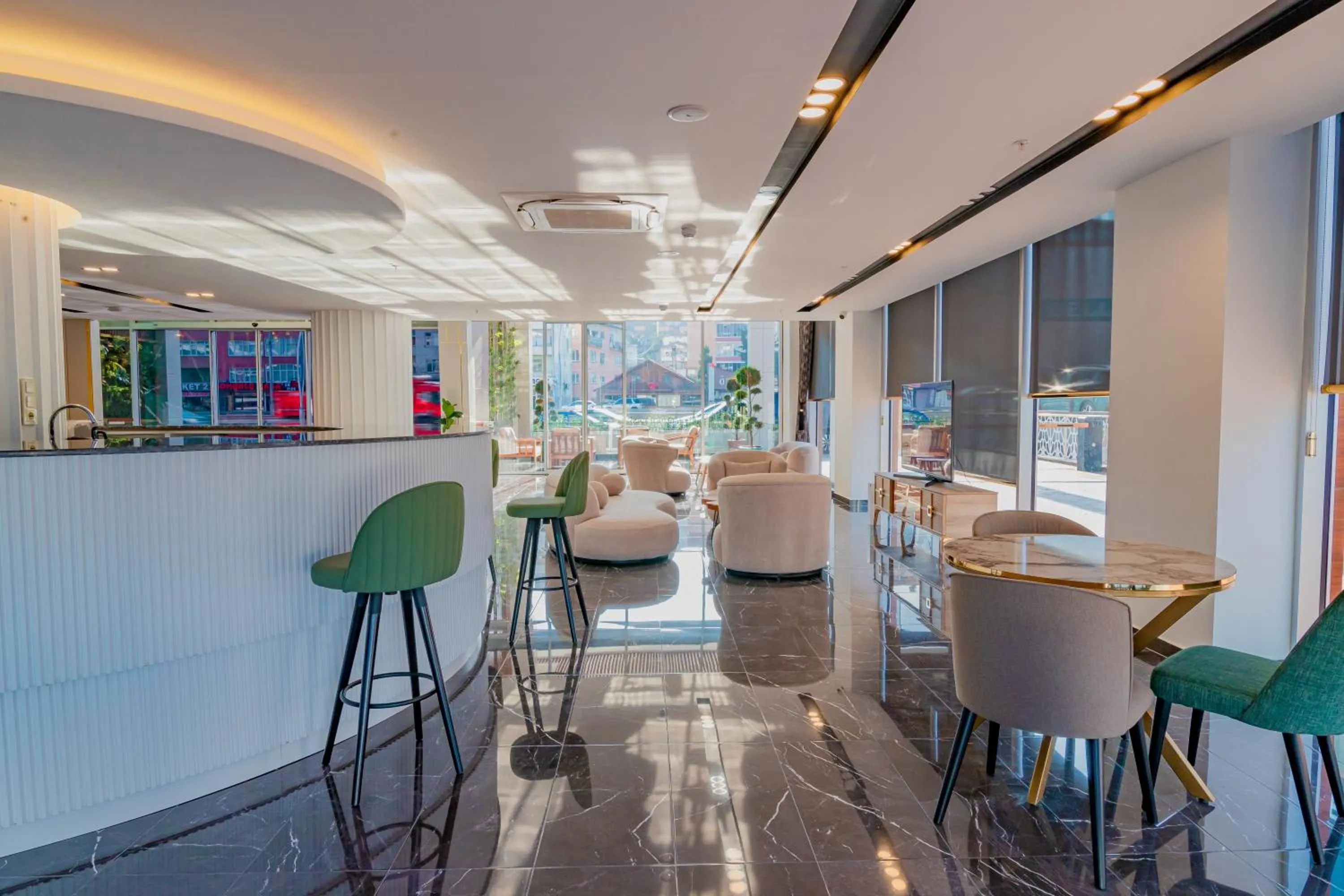 Lobby or reception in Sabırlar City Suites Hotel