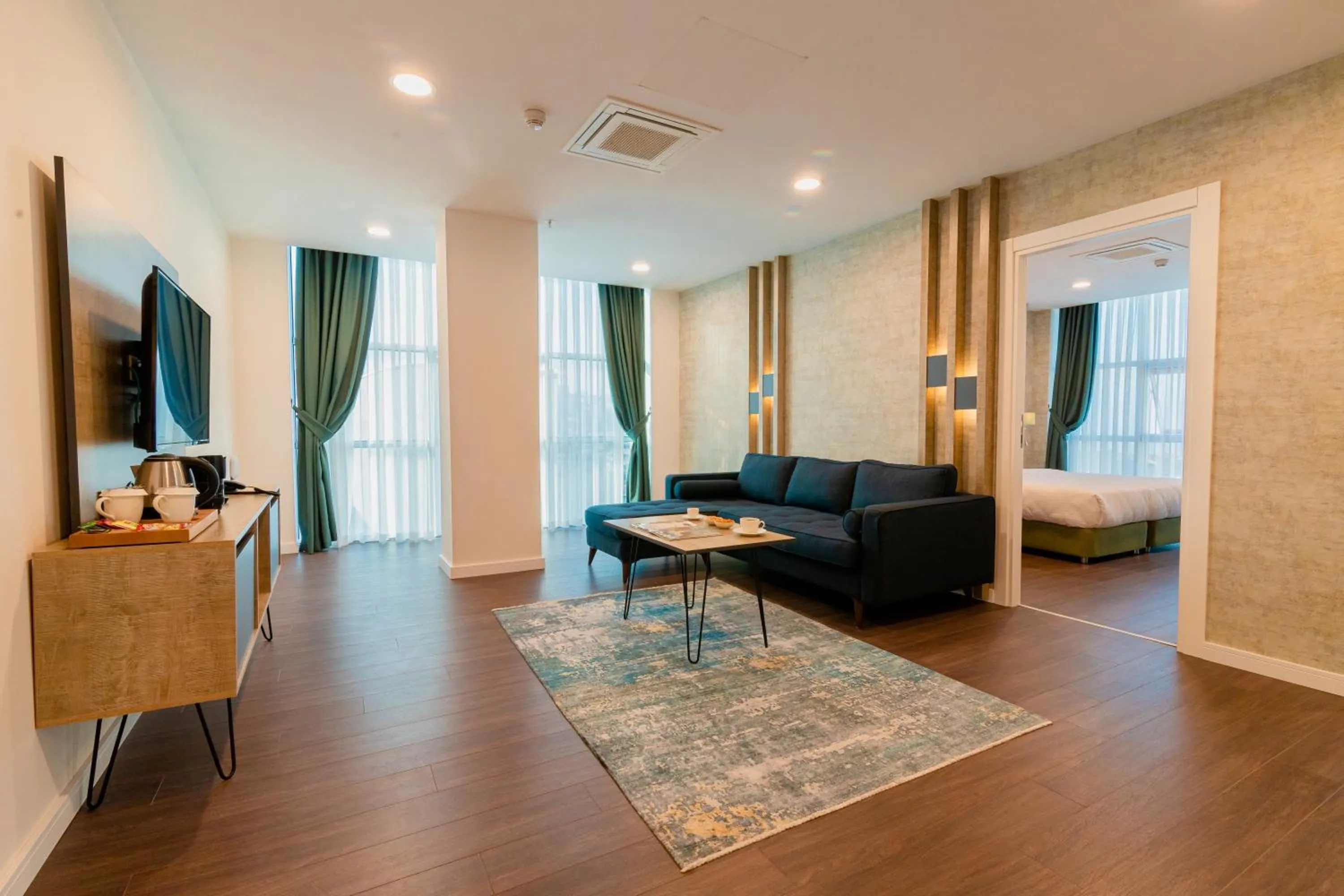 TV and multimedia in Sabırlar City Suites Hotel