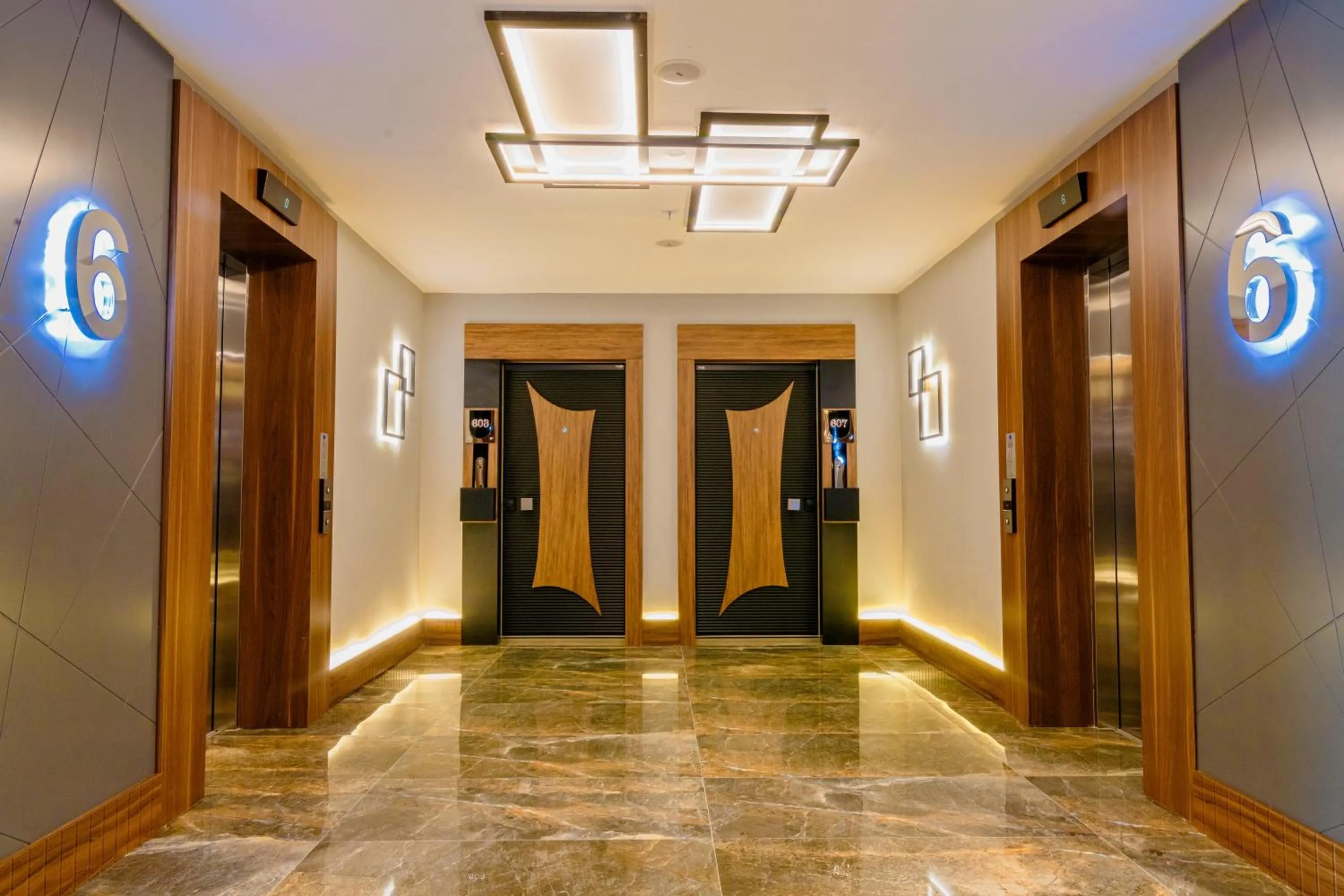 Decorative detail in Sabırlar City Suites Hotel