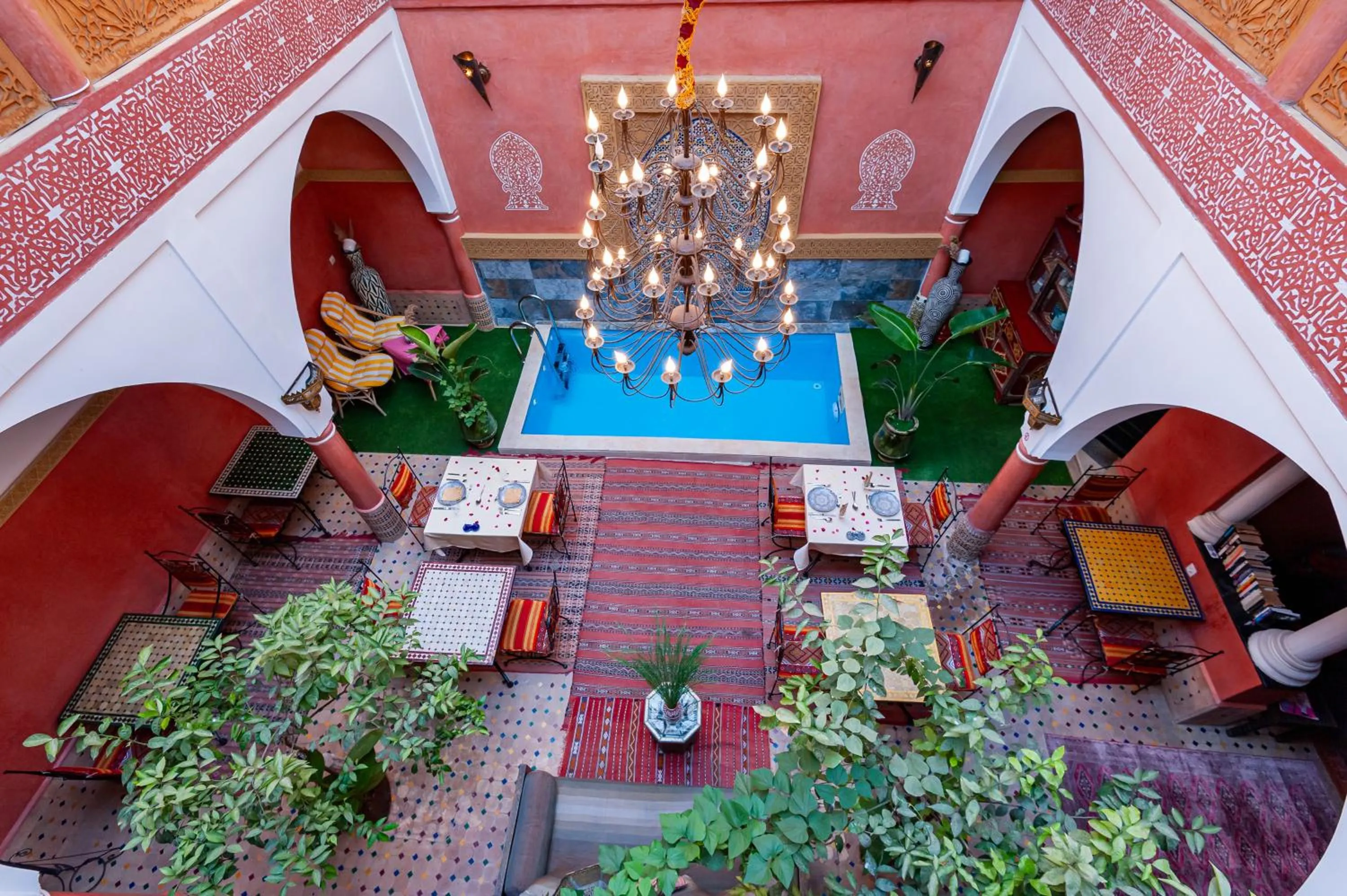 Patio in Riad Losra