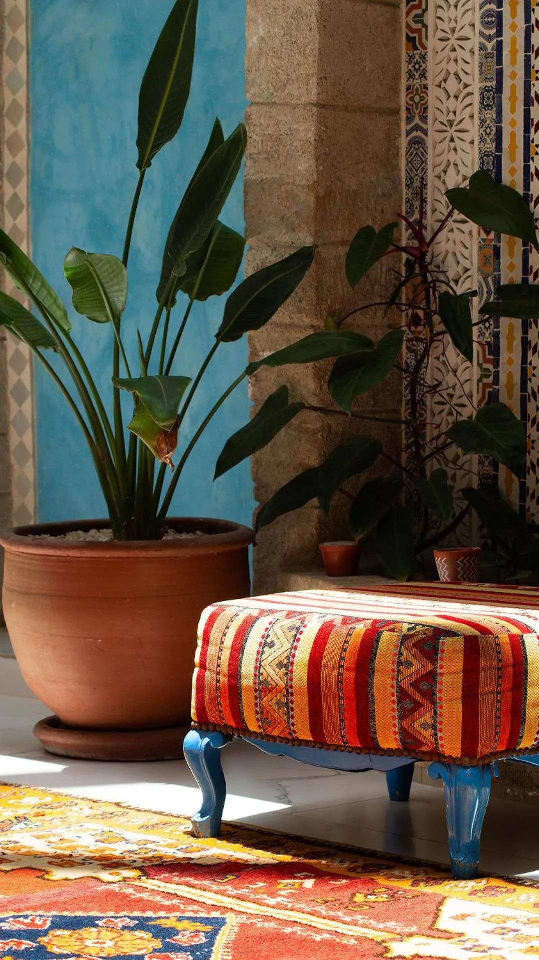 Decorative detail in Riad Al Manara