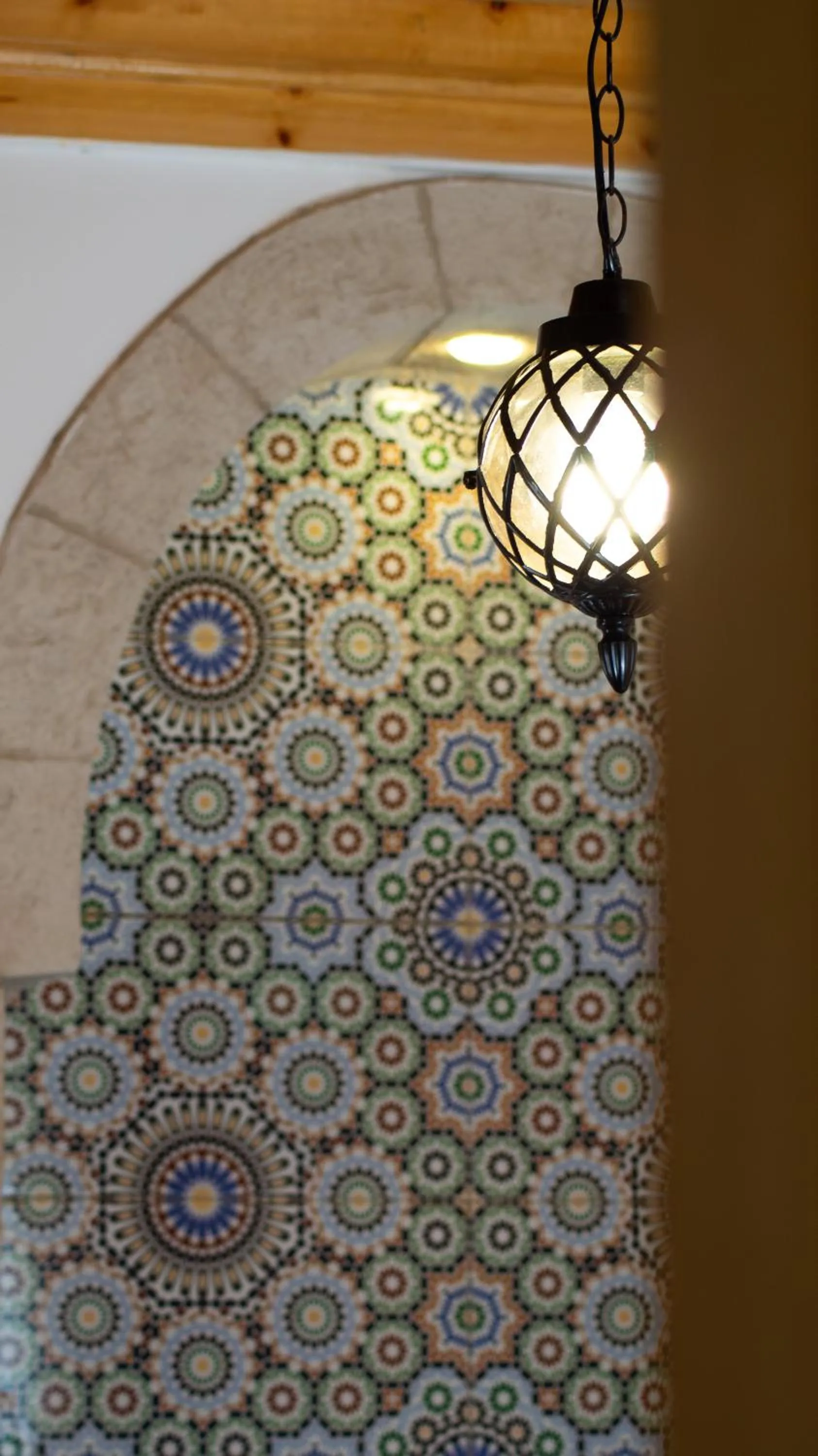 Decorative detail in Riad Al Manara