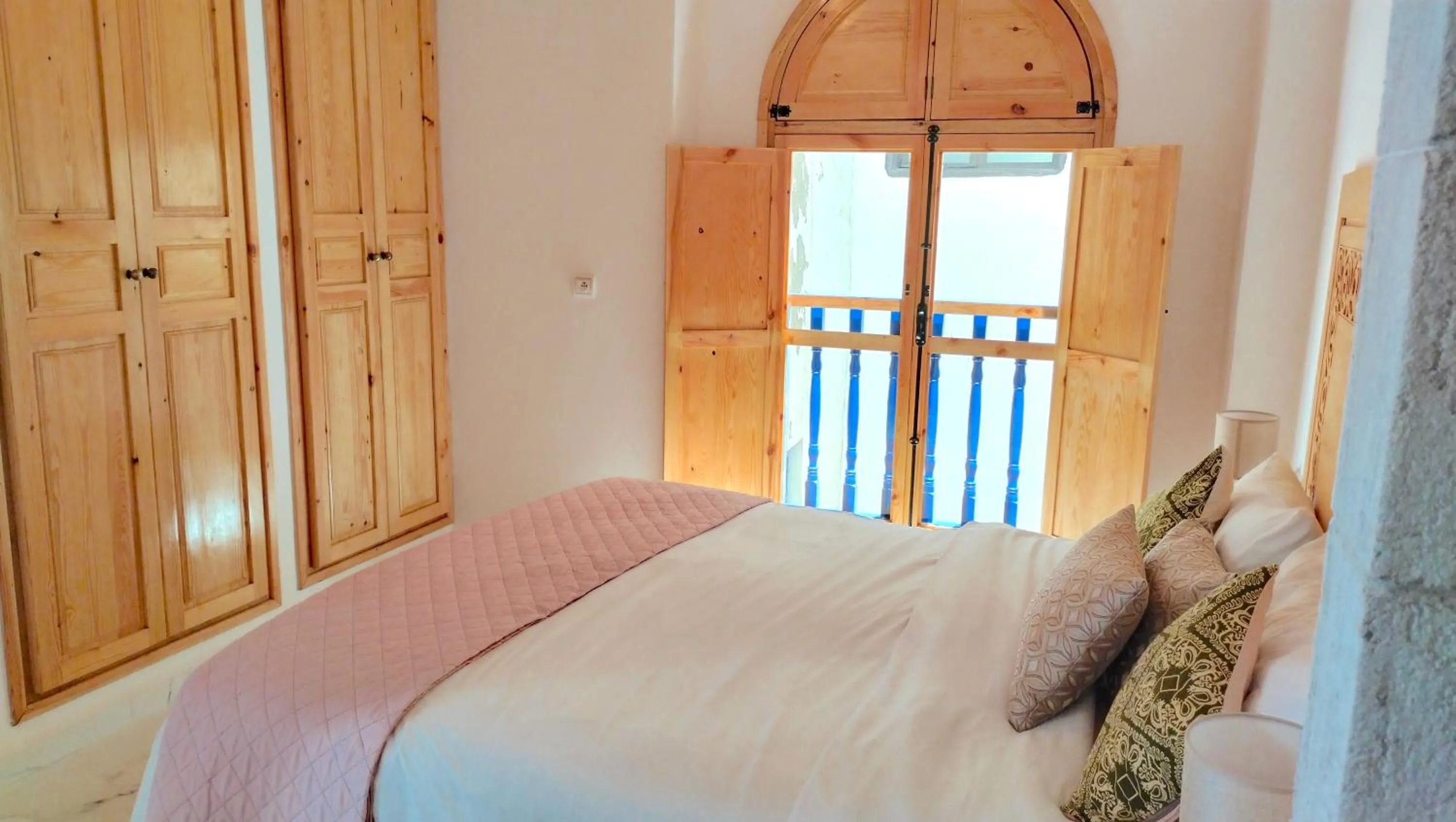 Bed in Riad Al Manara