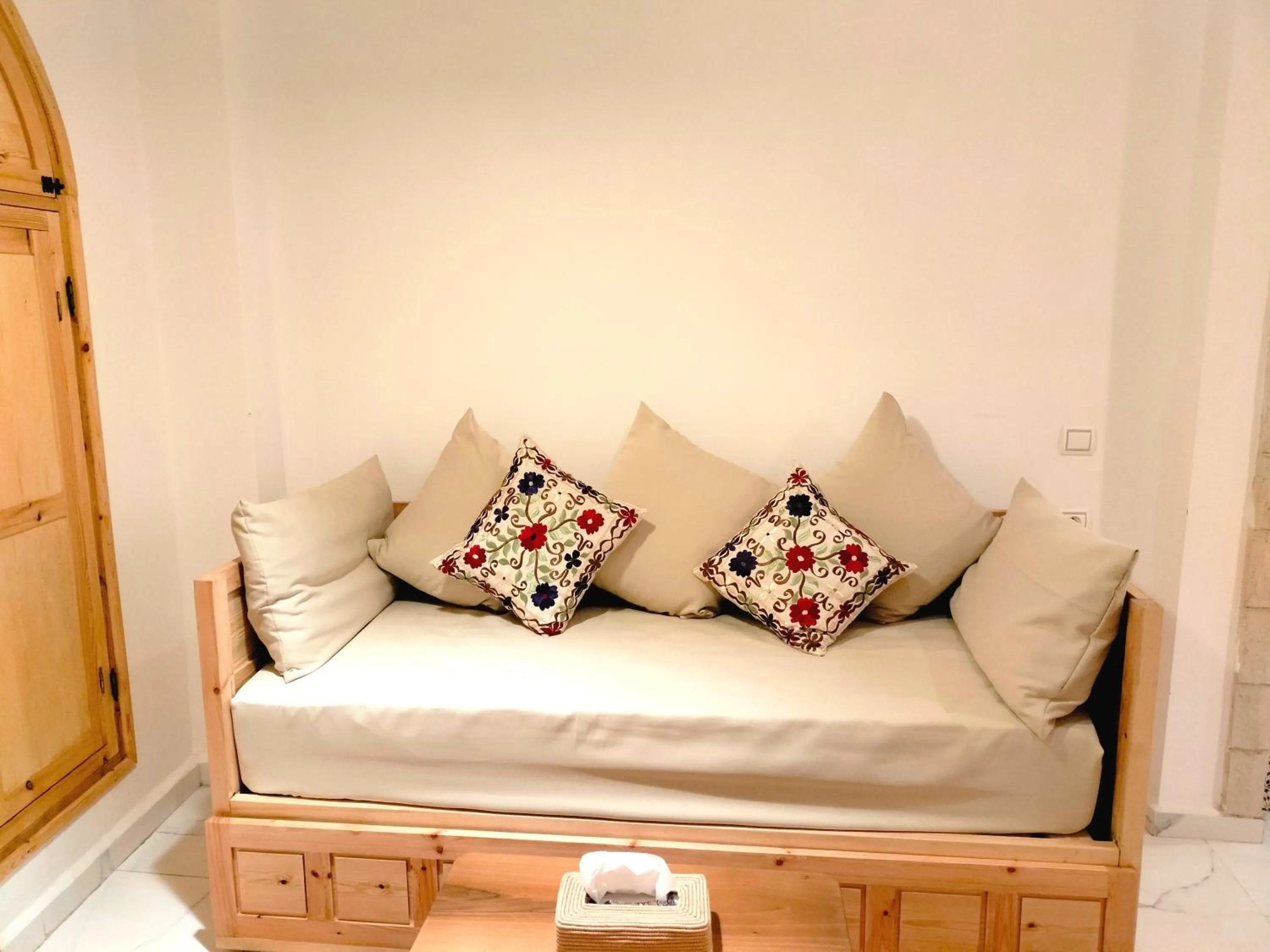 Living room in Riad Al Manara