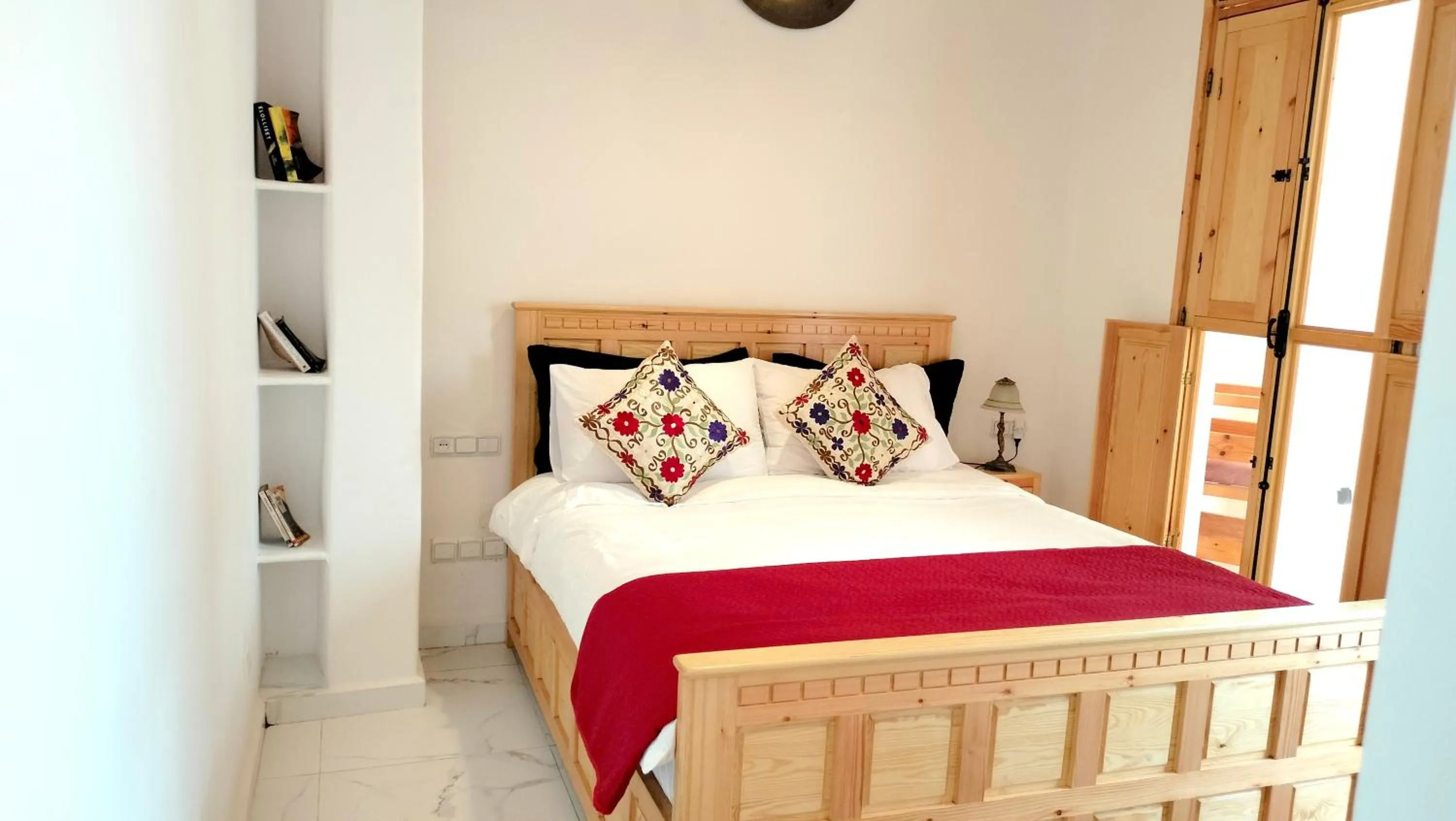 Bed in Riad Al Manara