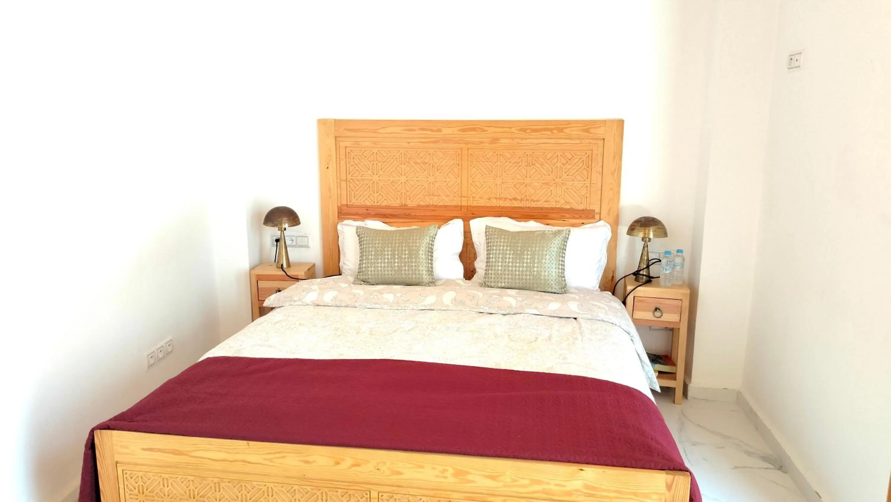 Bed in Riad Al Manara