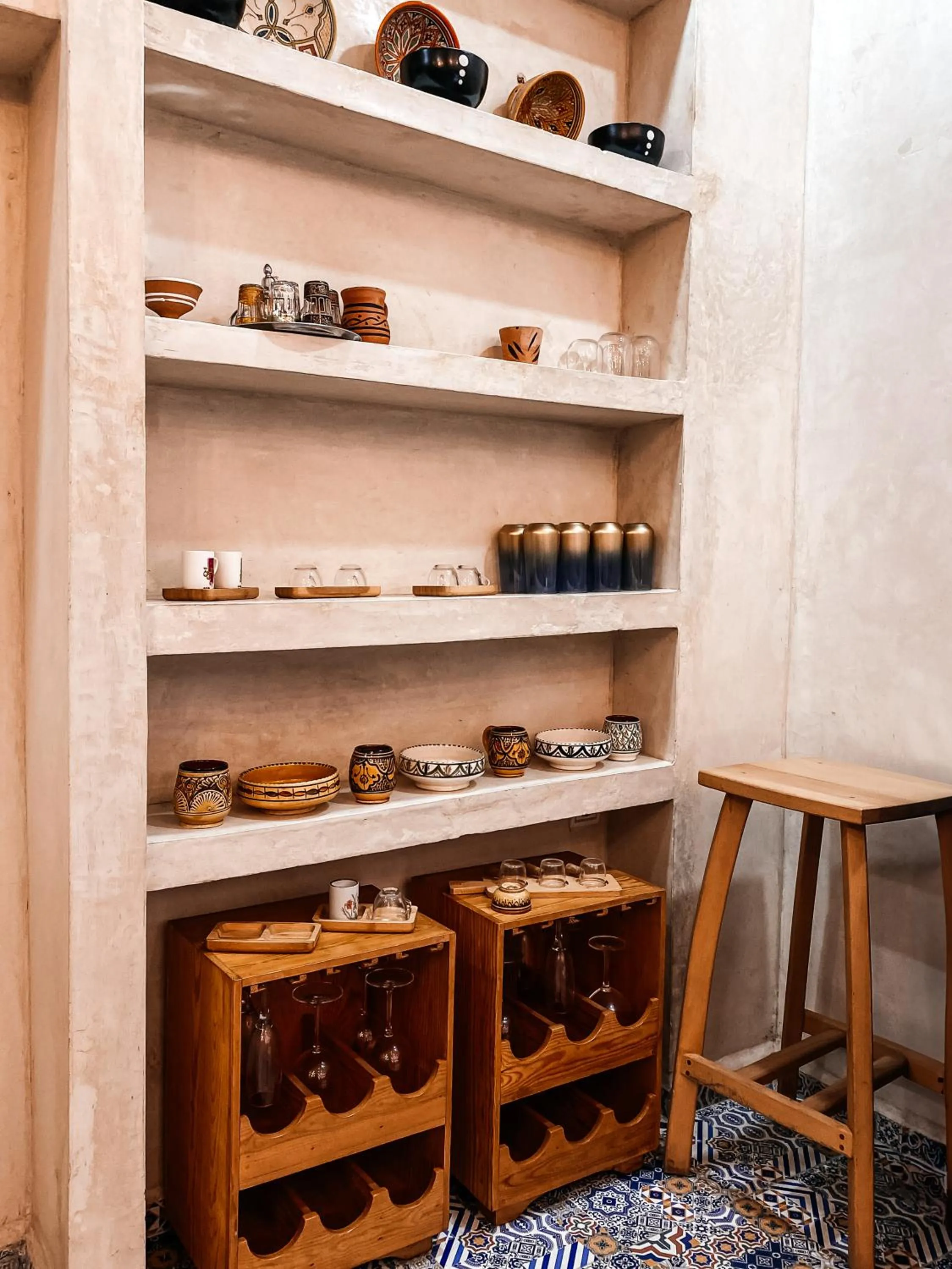 Decorative detail in Riad Al Manara