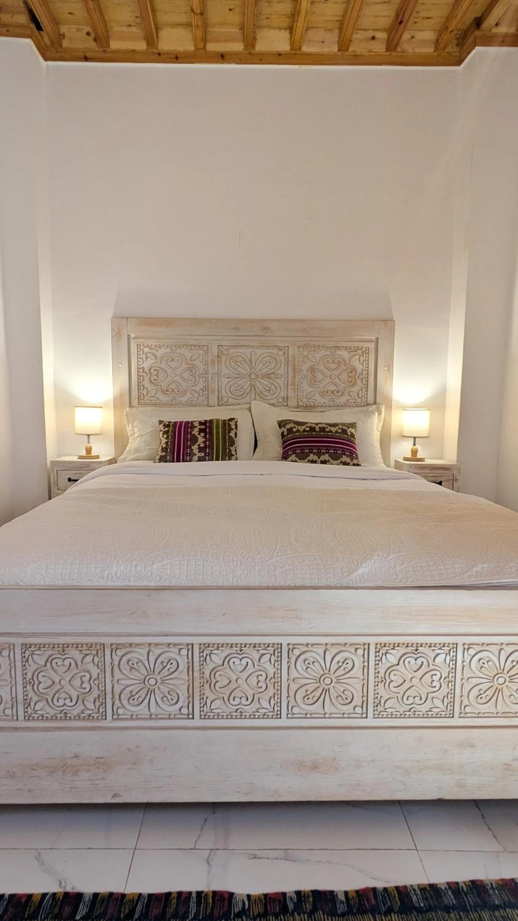 Bed in Riad Al Manara