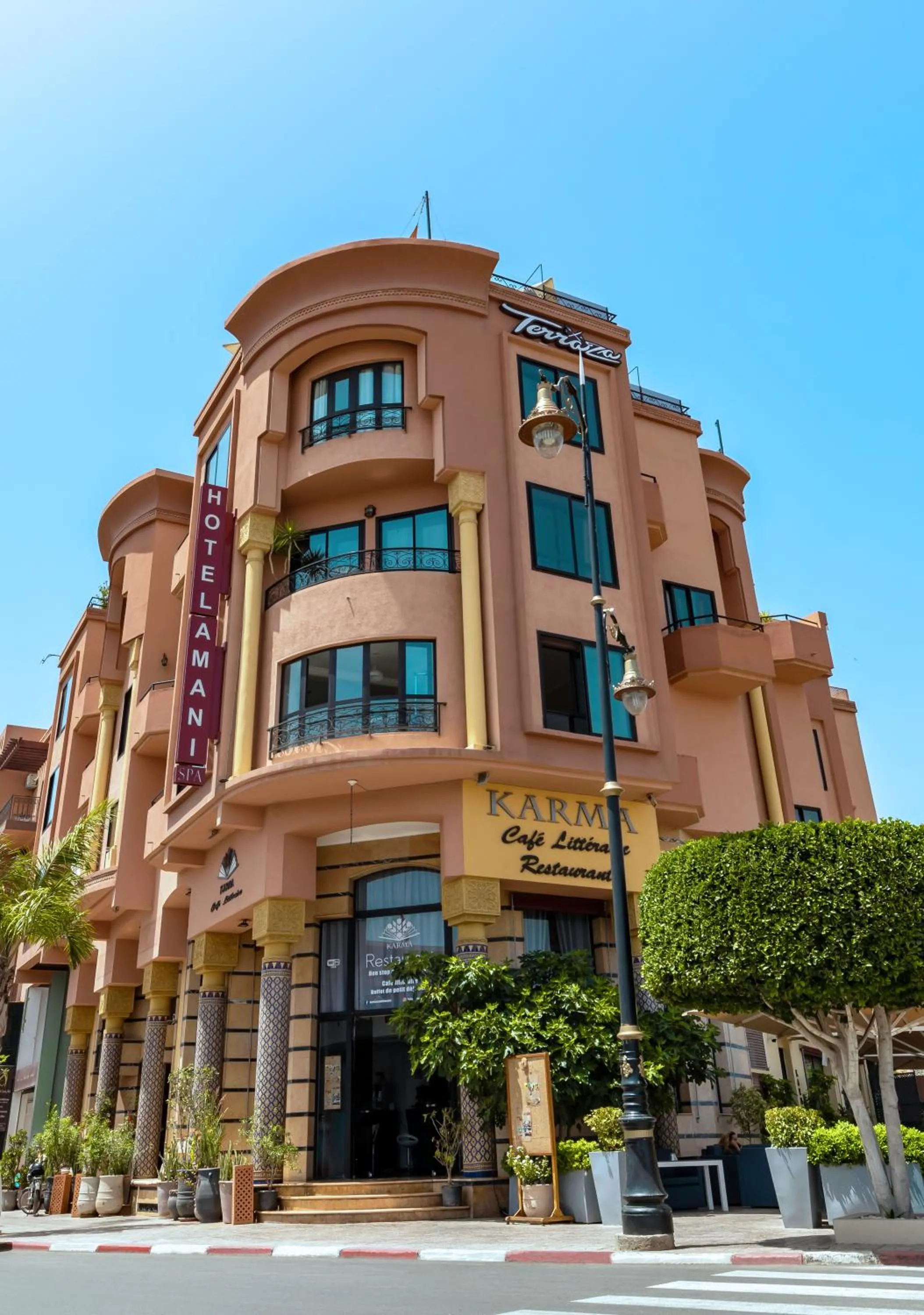 Property building in Amani Hotel Suites & Spa